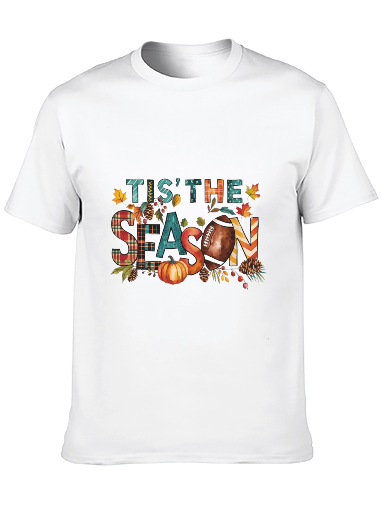Tis The Season Fall Football T-Shirt