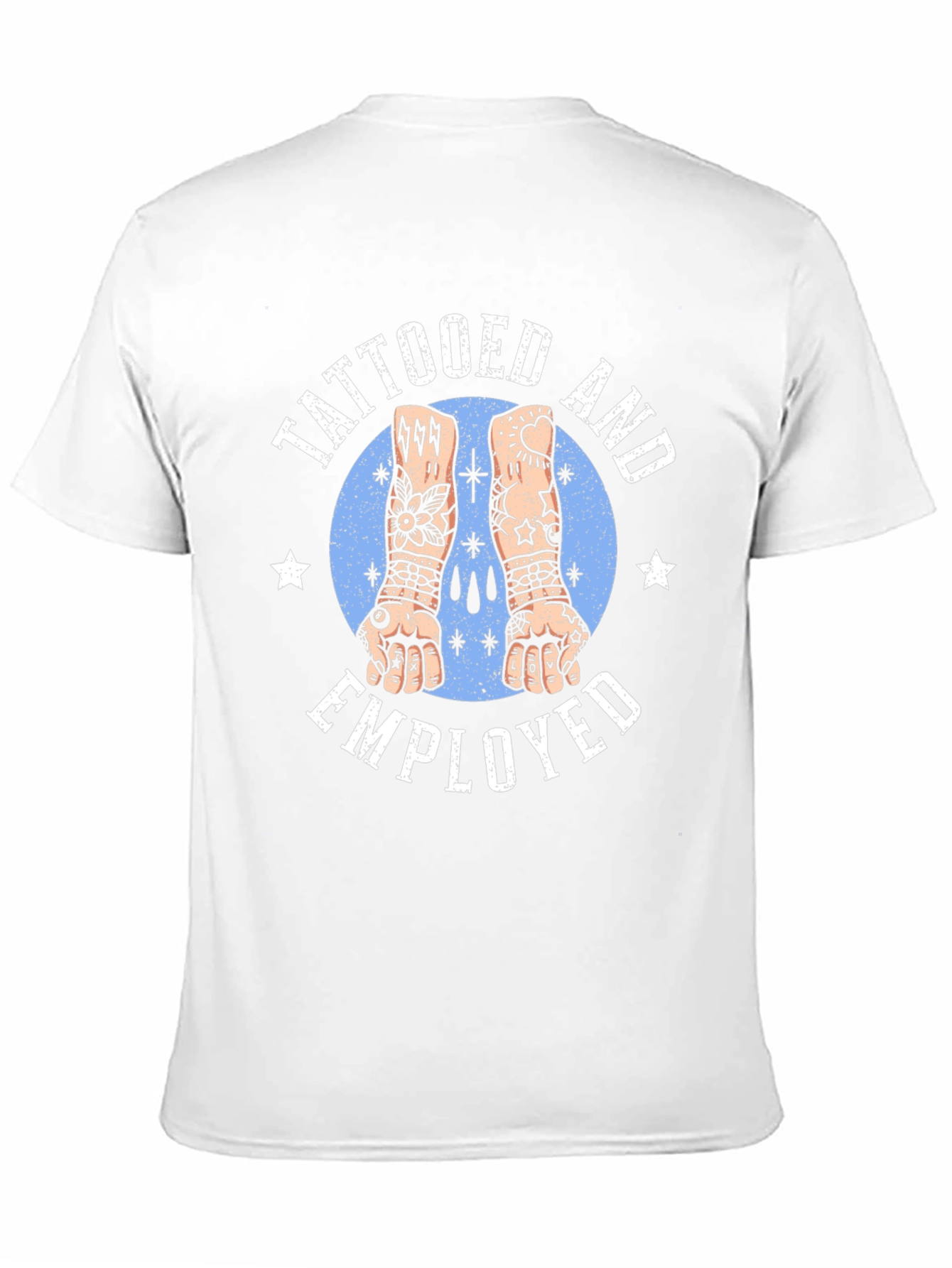 Tattooed and Employed Graphic T-Shirt