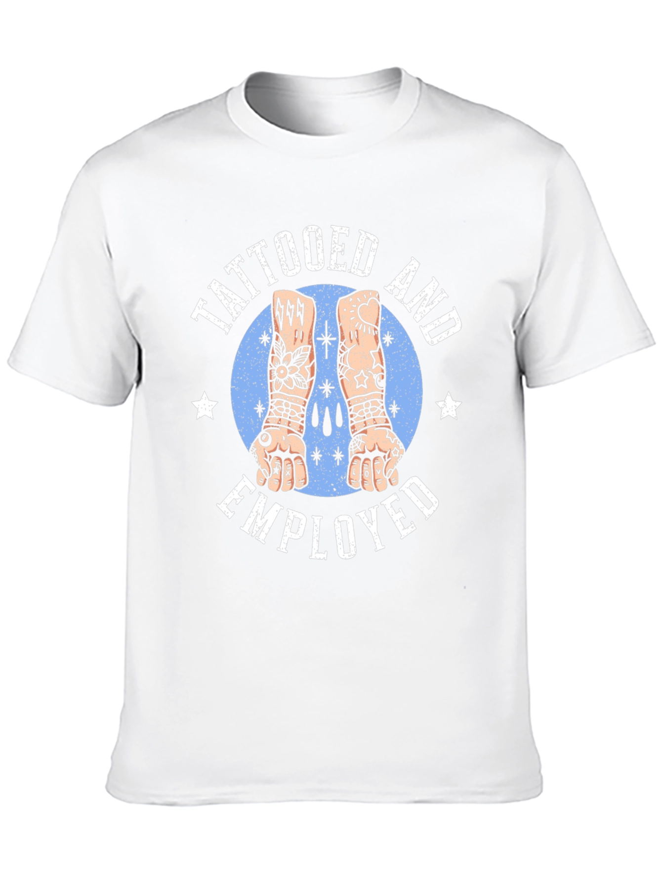 Tattooed and Employed Graphic T-Shirt