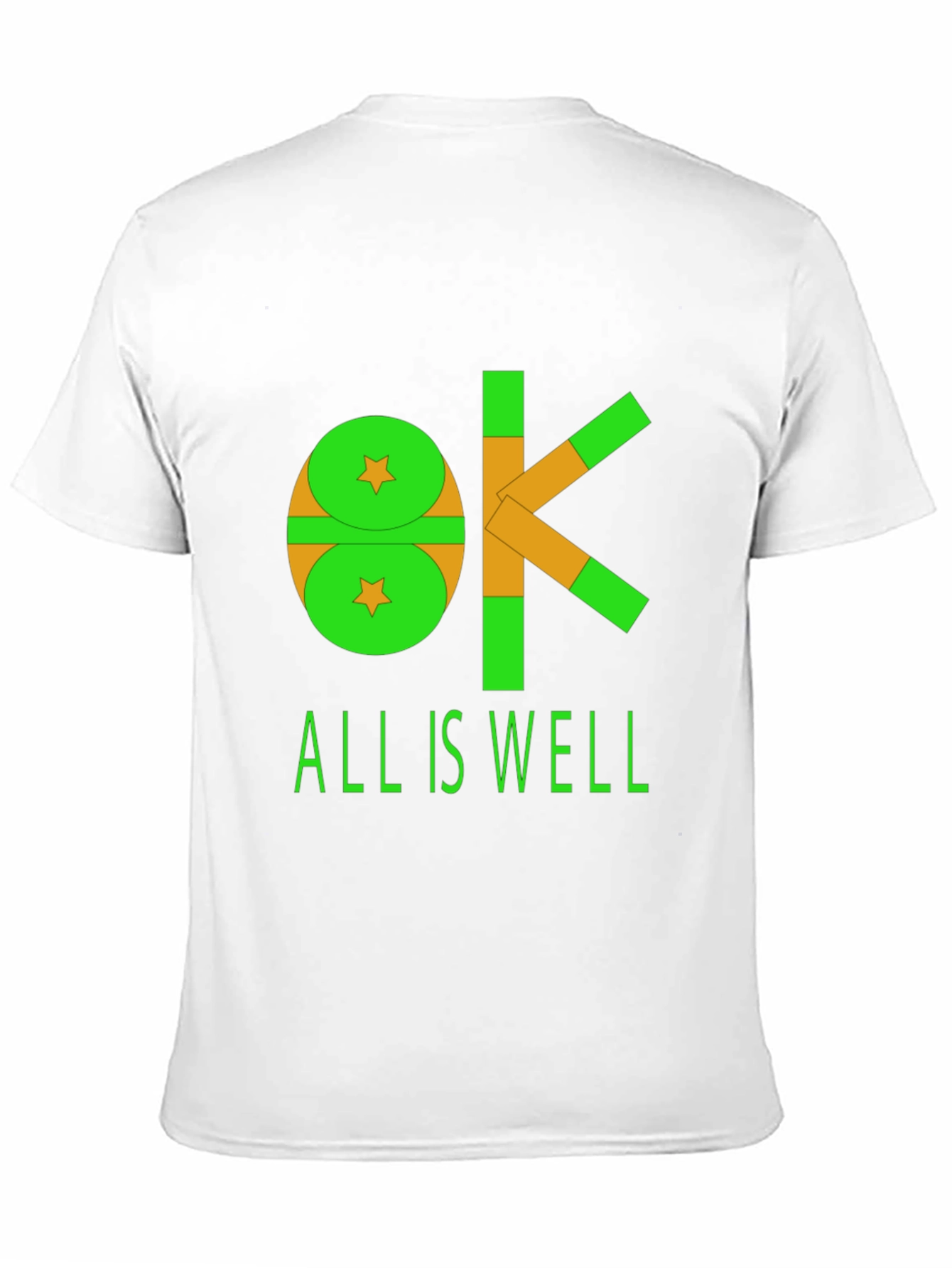 OK All Is Well Graphic Tee - Black