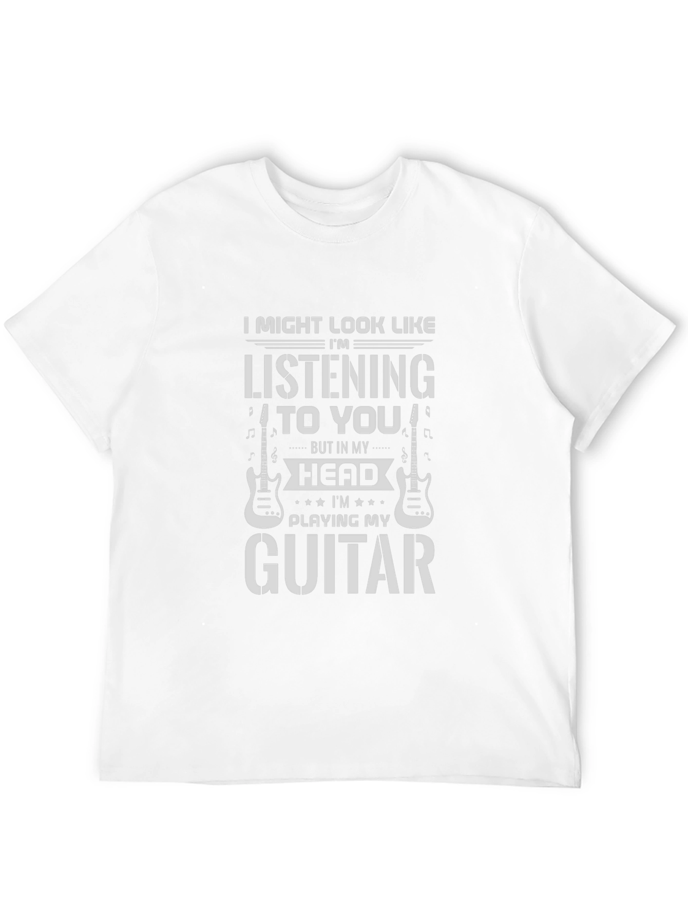 Guitar Lover T-Shirt - Im Playing My Guitar