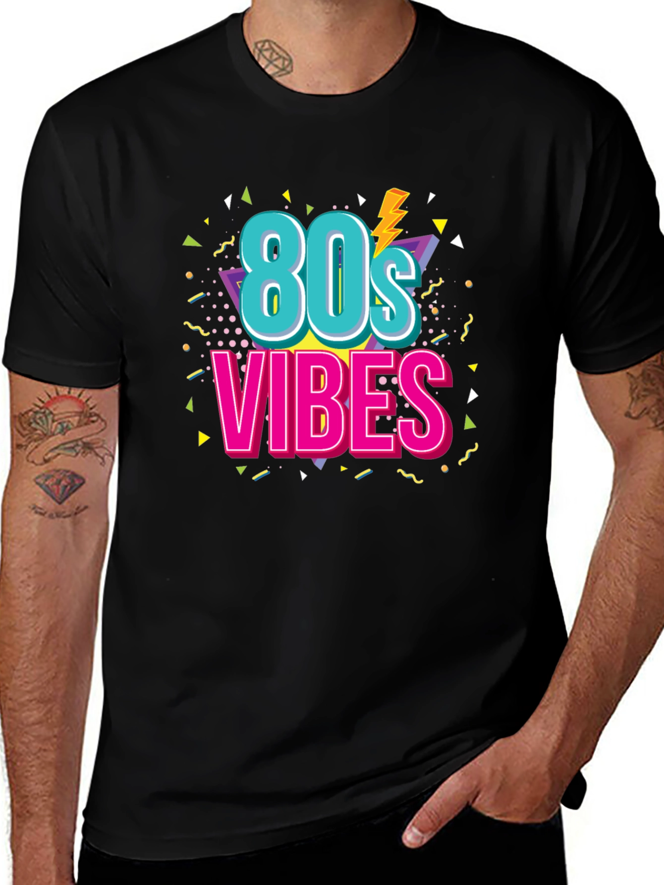 Retro 80s Vibes T-Shirt - Classic Style