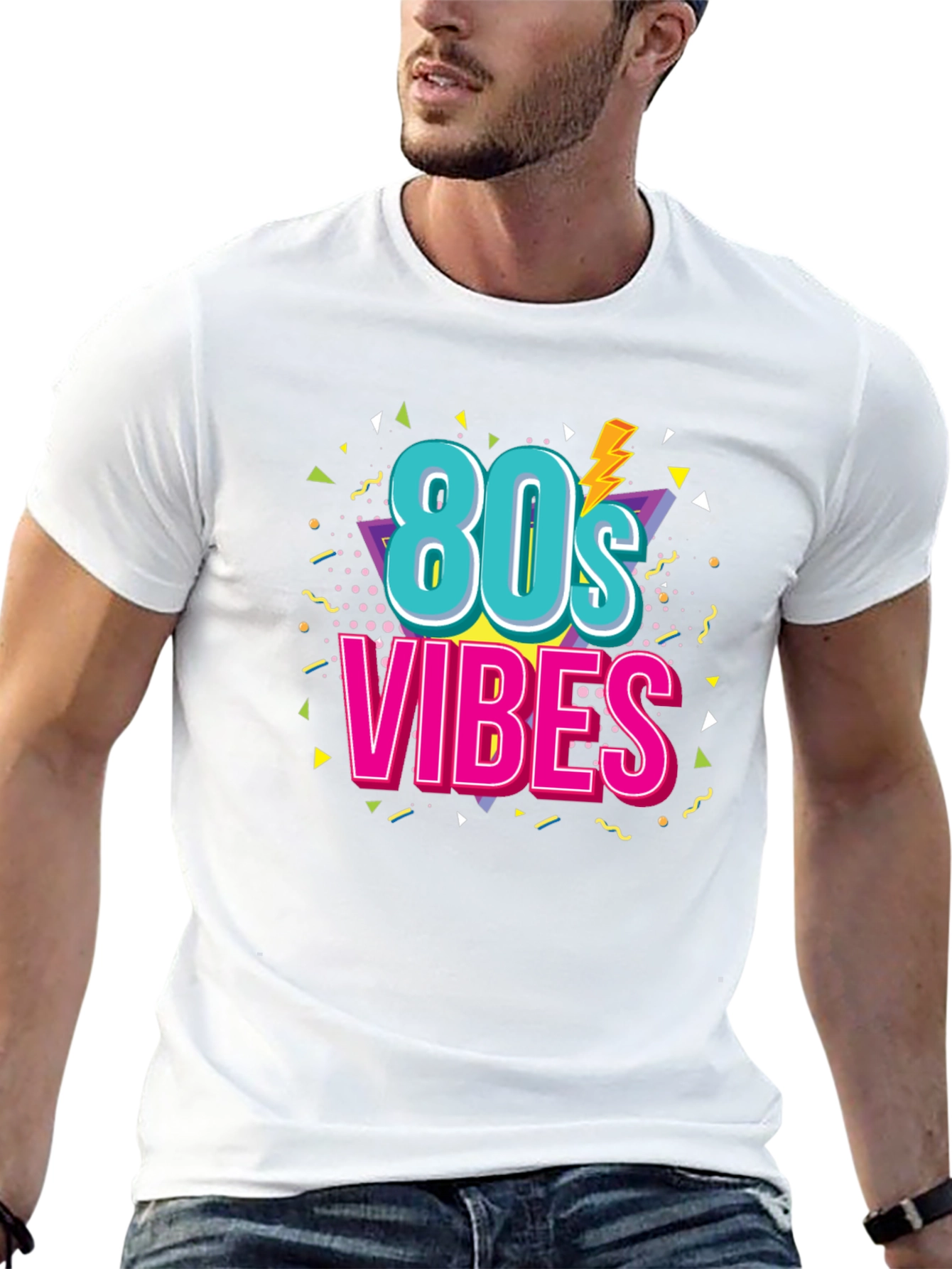 Retro 80s Vibes T-Shirt - Classic Style