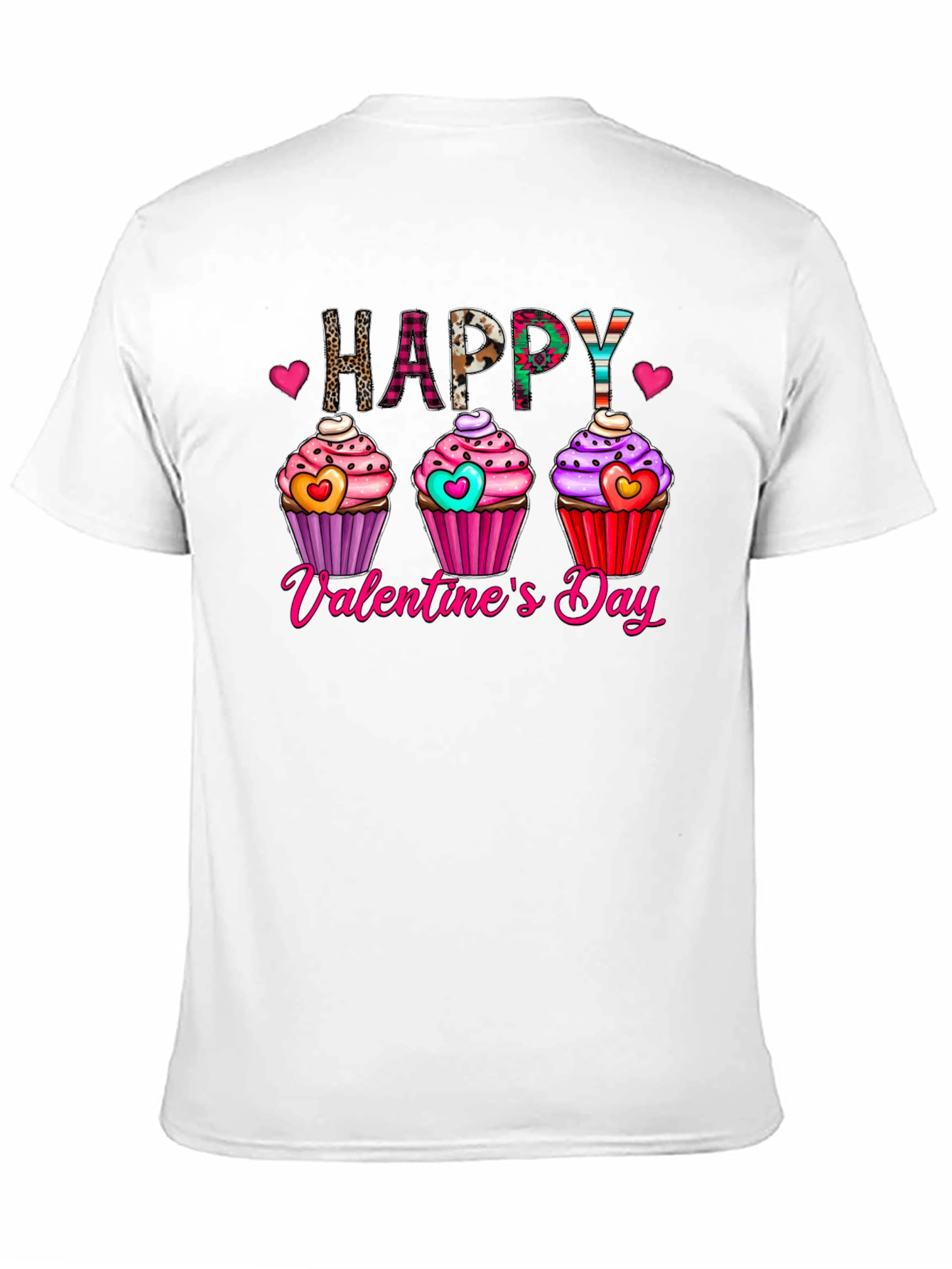 Happy Valentines Day Cupcake T-Shirt
