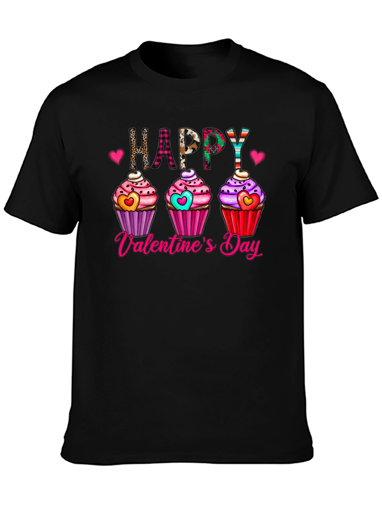 Happy Valentines Day Cupcake T-Shirt