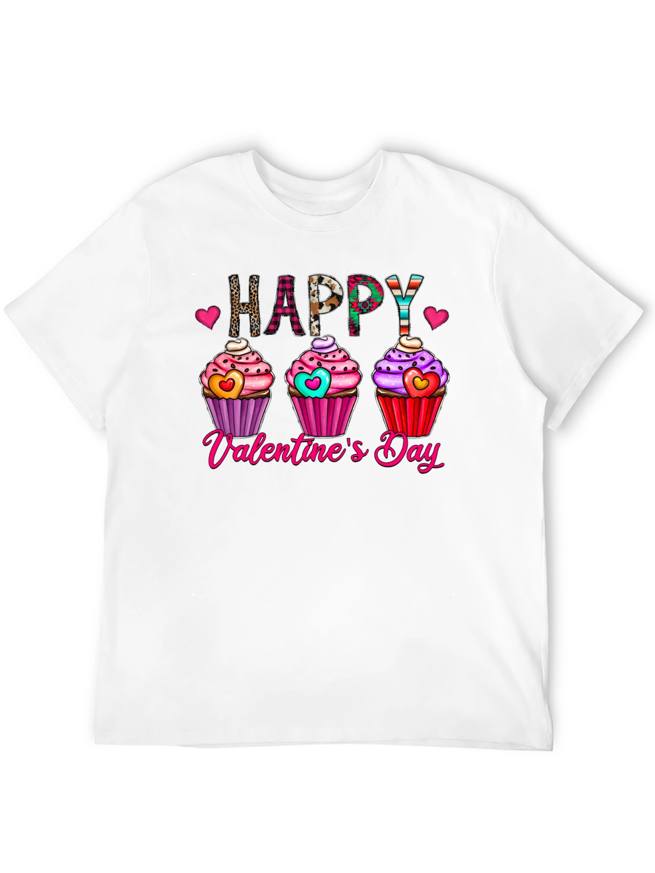 Happy Valentines Day Cupcake T-Shirt