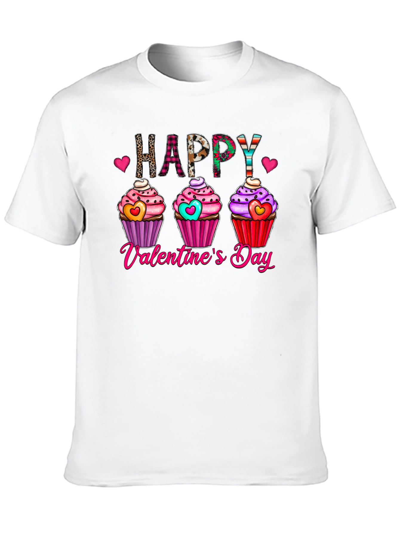 Happy Valentines Day Cupcake T-Shirt