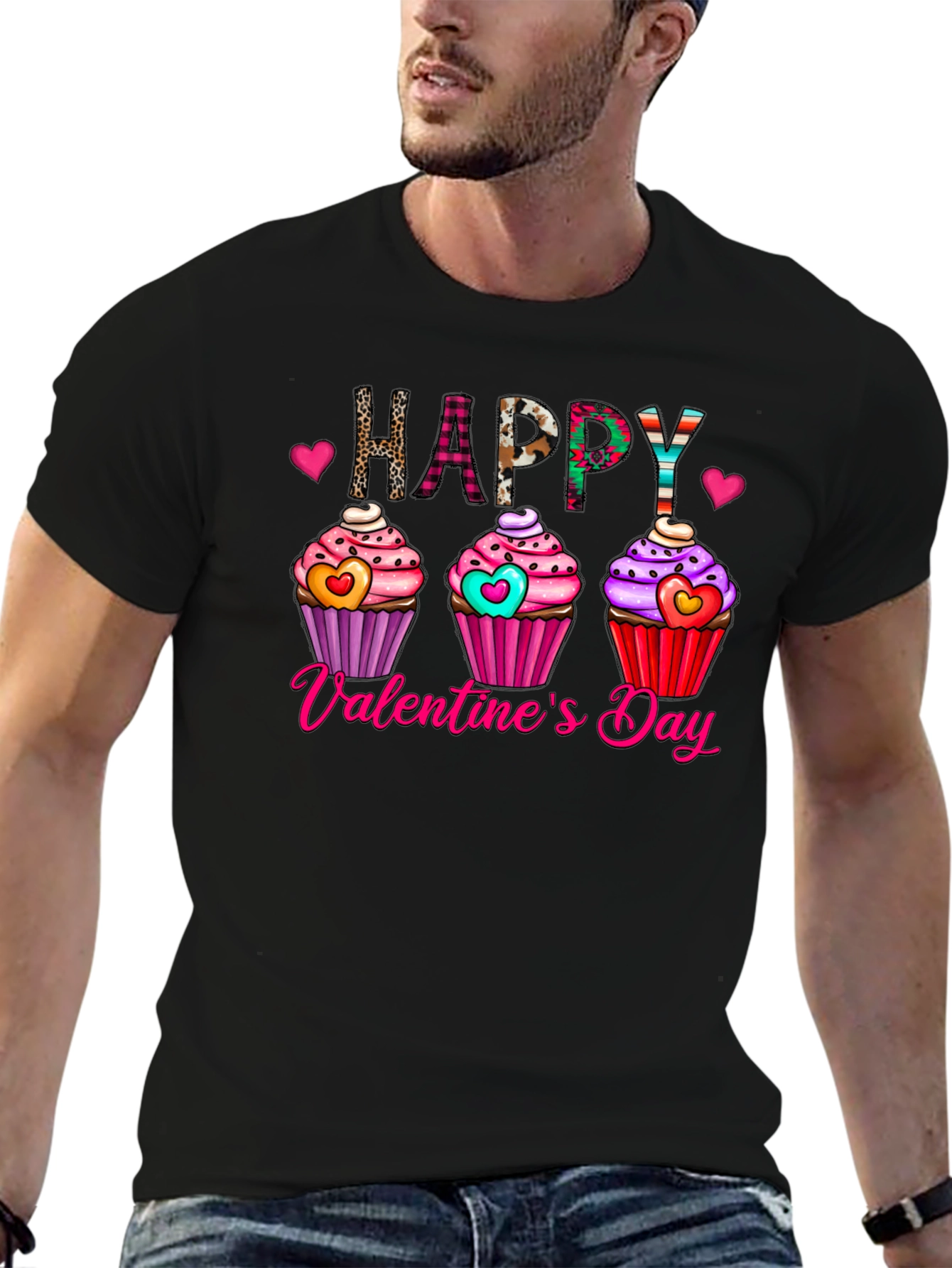 Happy Valentines Day Cupcake T-Shirt