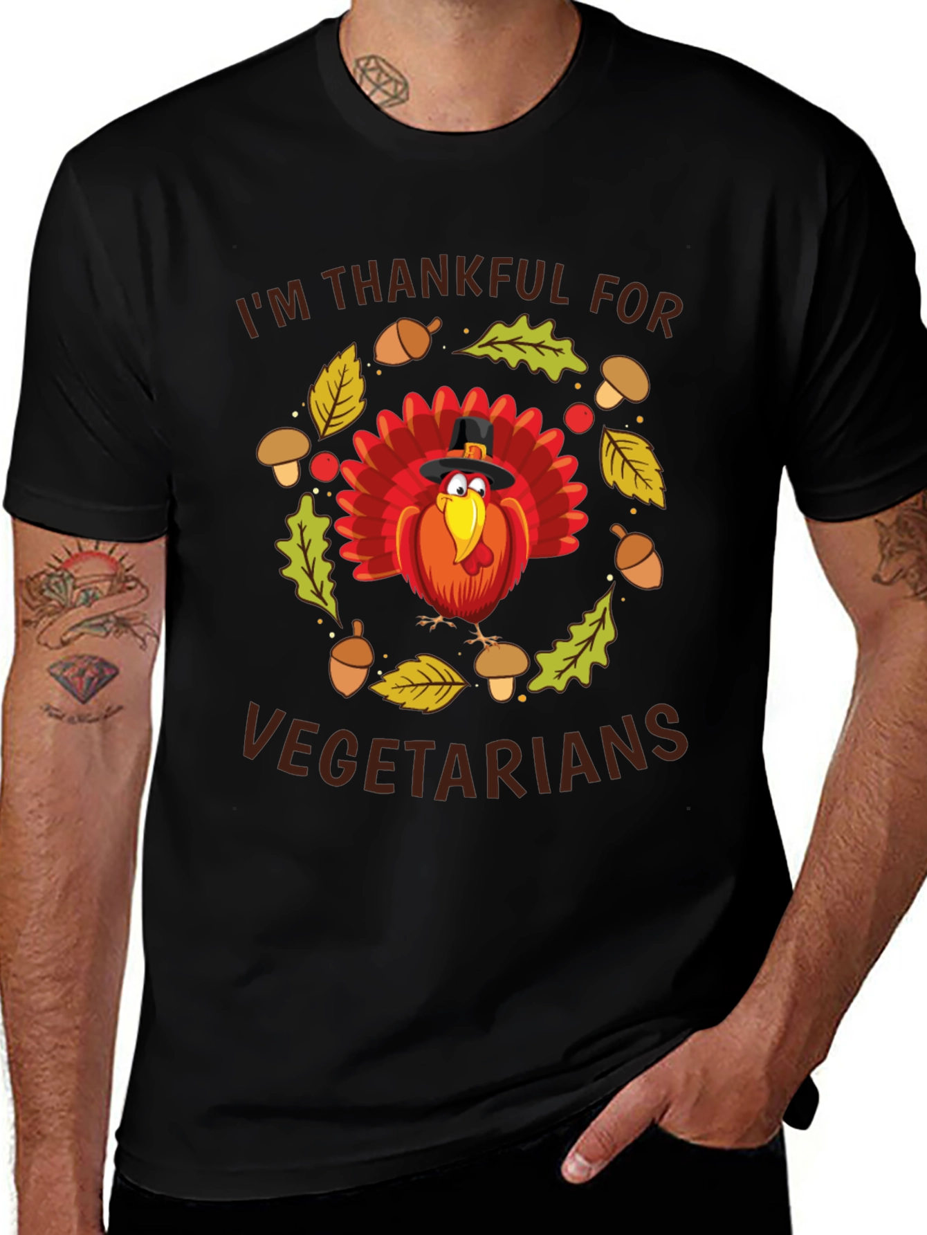 Im Thankful For Vegetarians T-Shirt