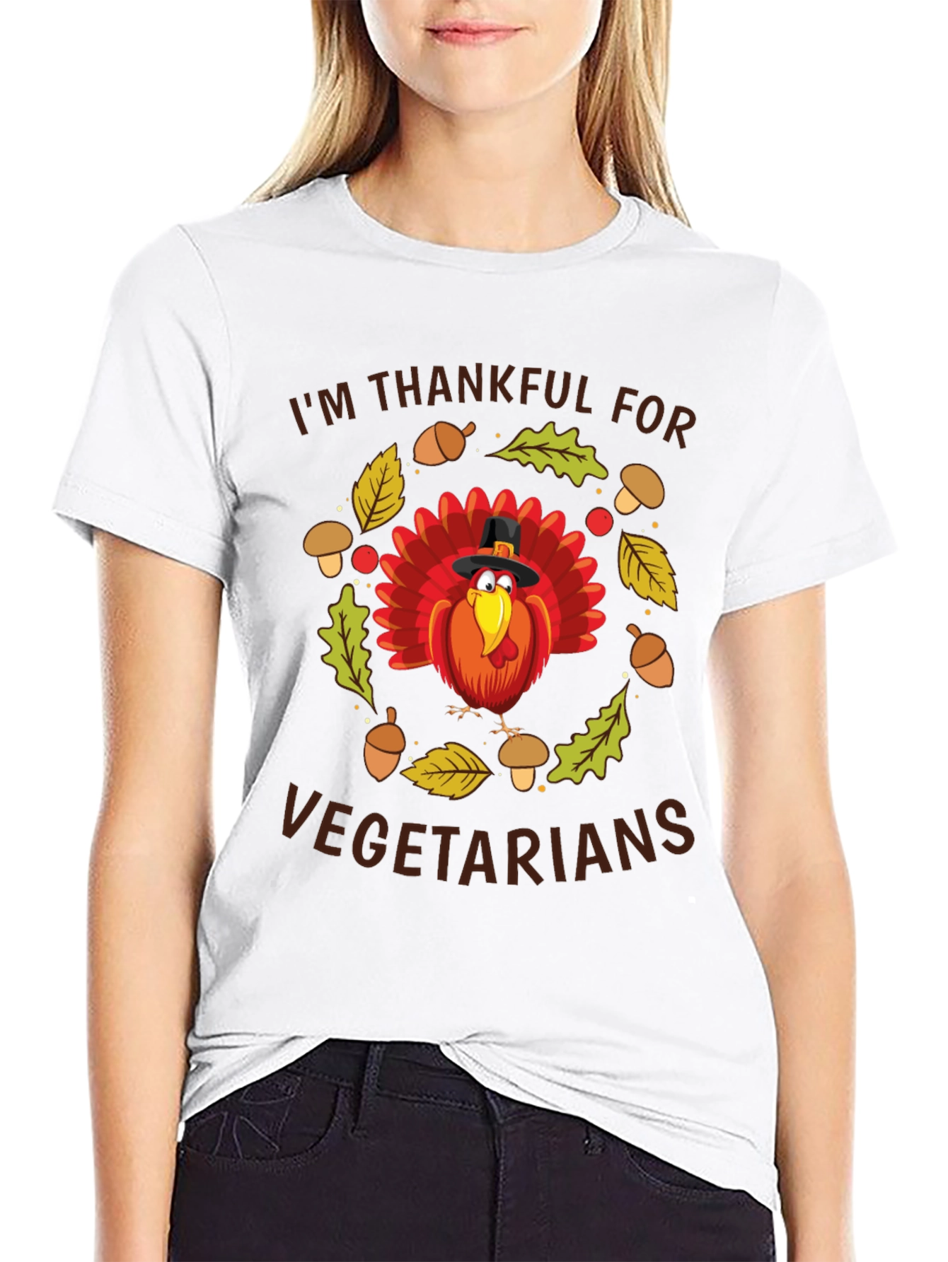 Im Thankful For Vegetarians T-Shirt