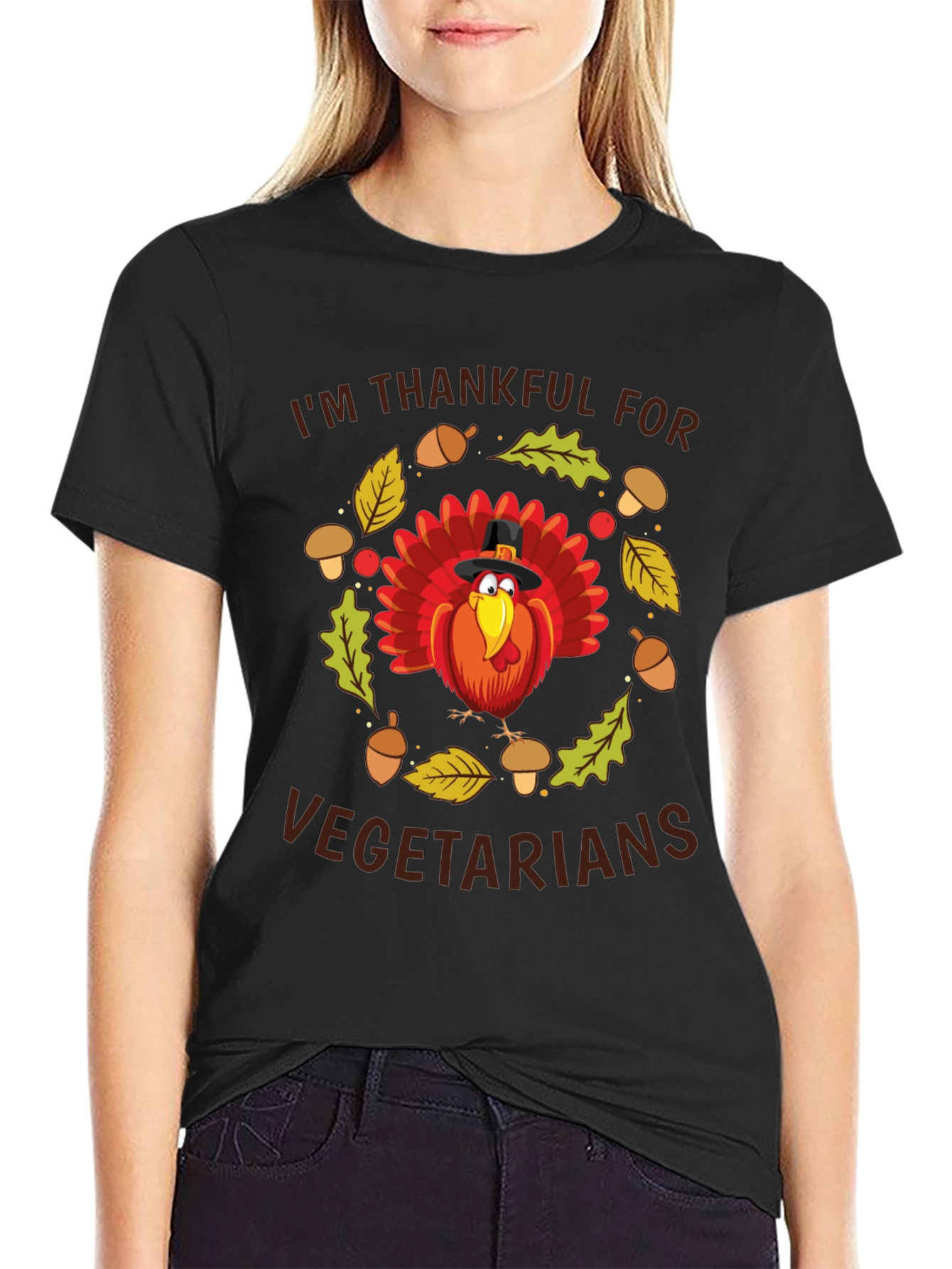 Im Thankful For Vegetarians T-Shirt
