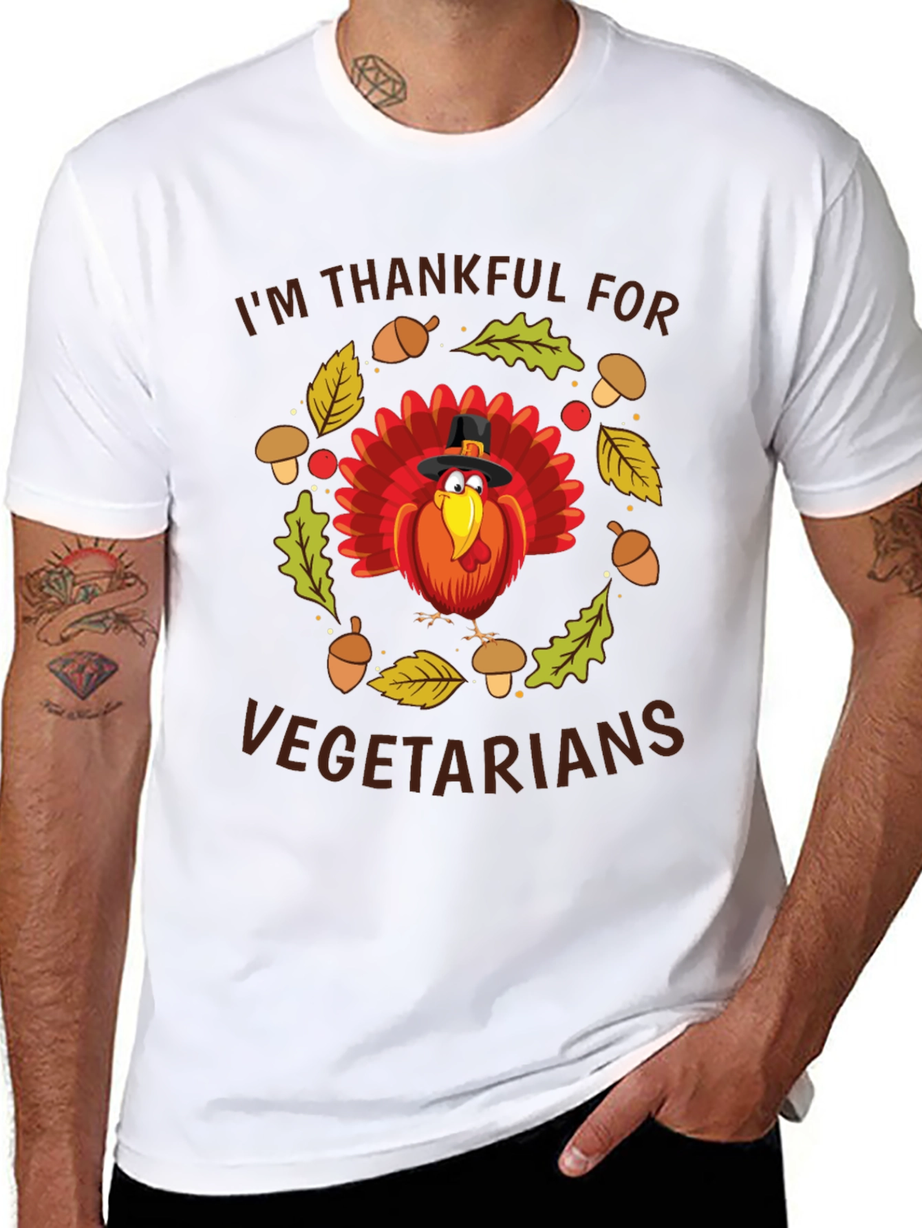 Im Thankful For Vegetarians T-Shirt