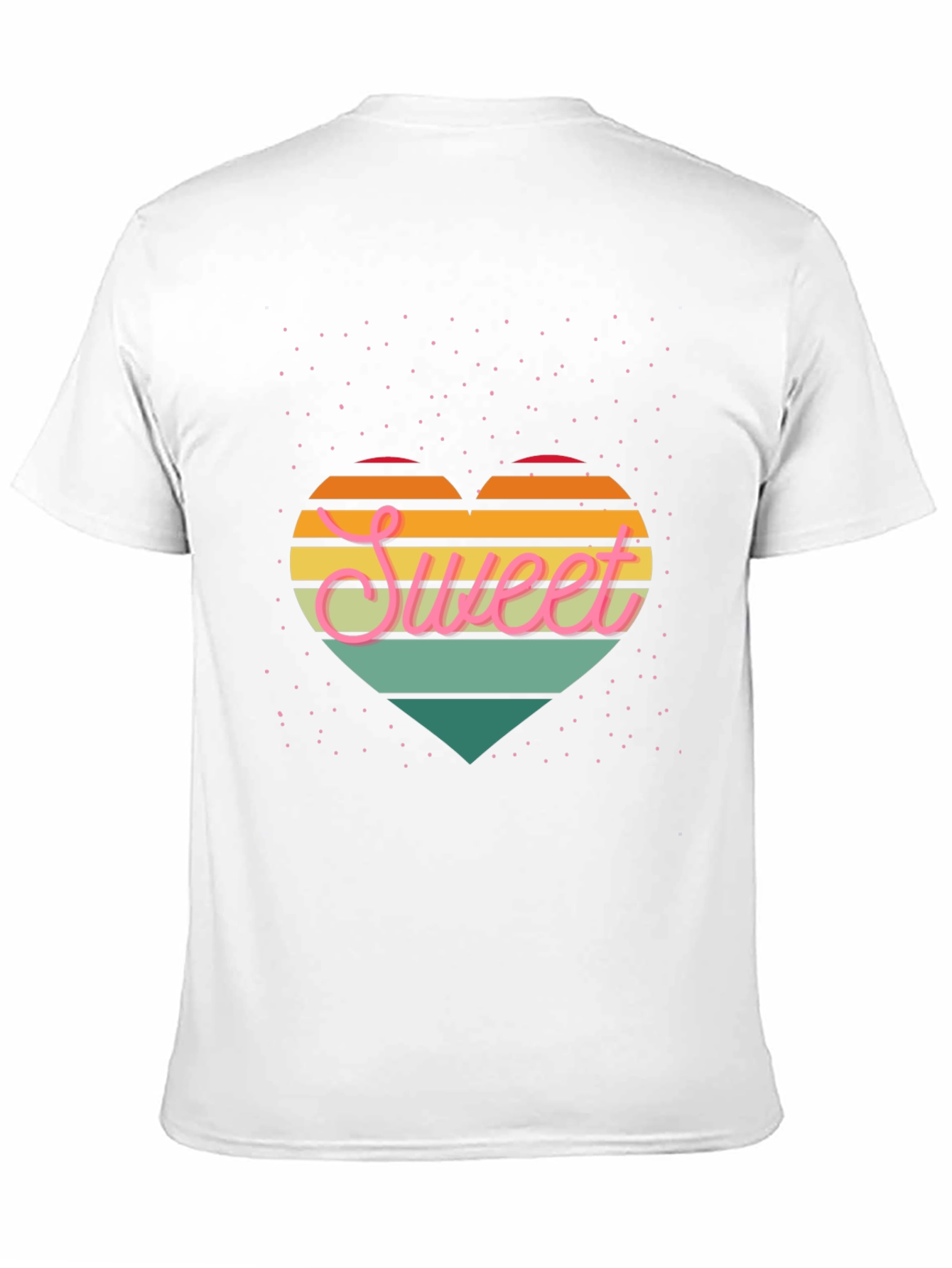 Sweet Heart Graphic Tee - Retro Style
