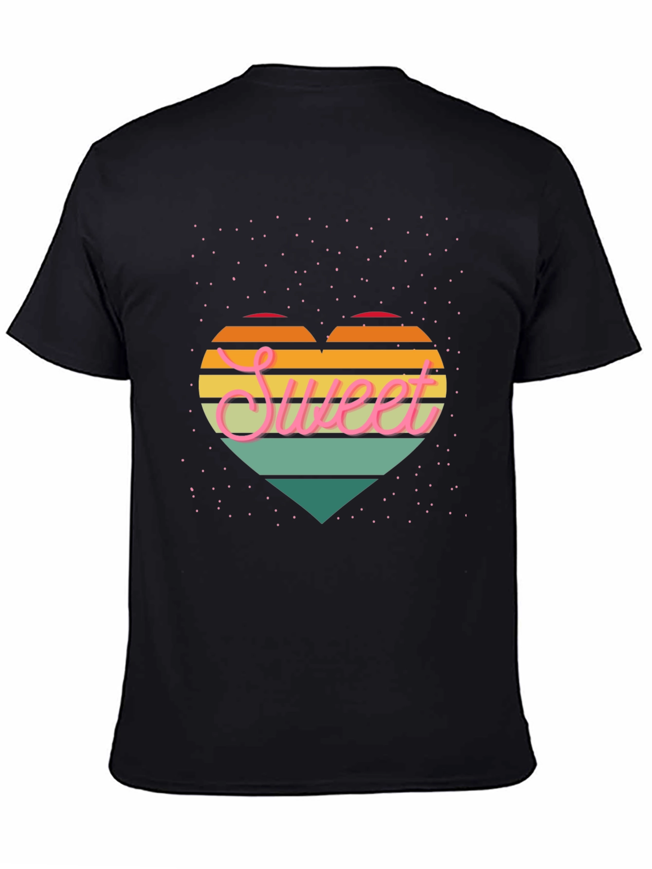 Sweet Heart Graphic Tee - Retro Style