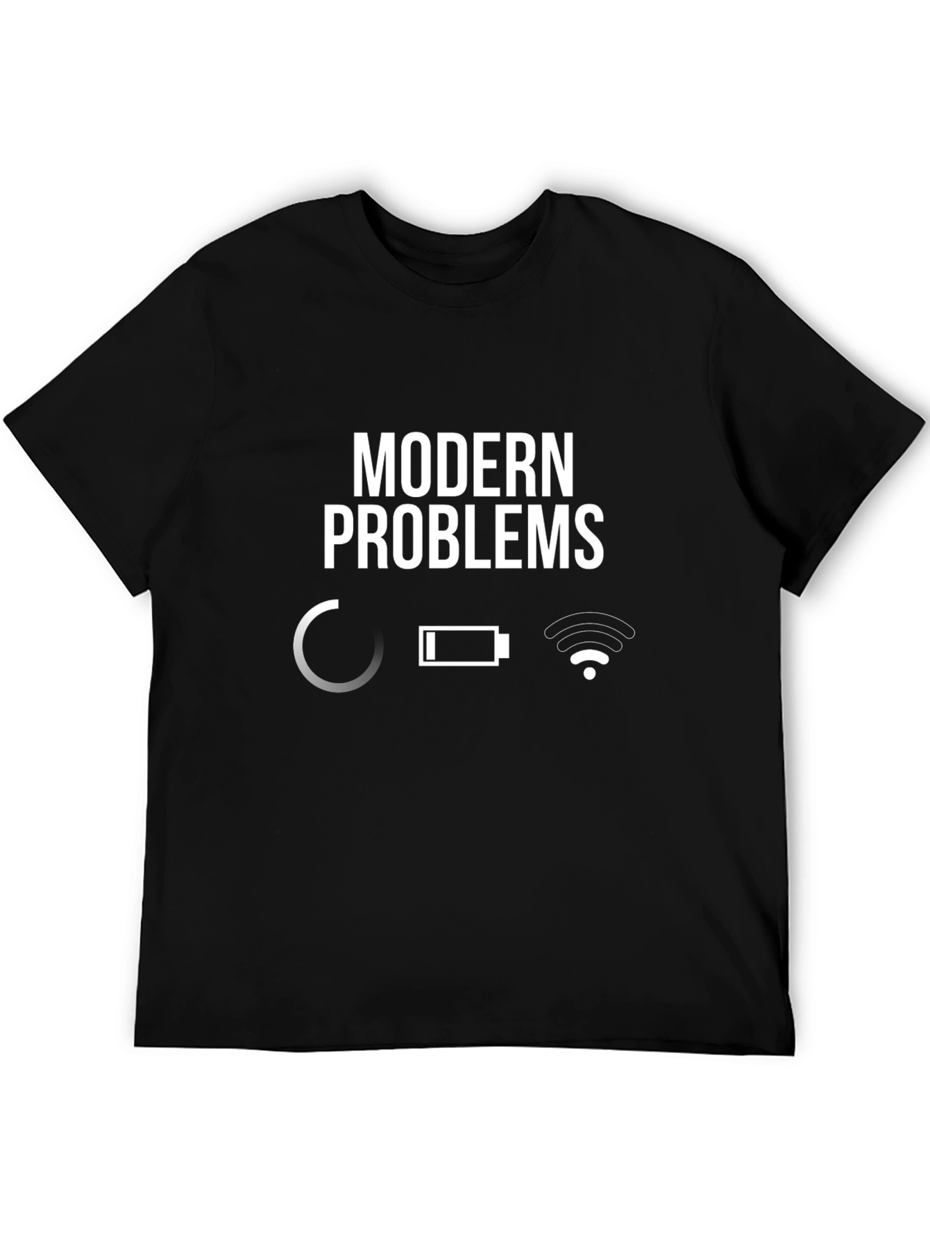 Modern Problems T-Shirt - Black