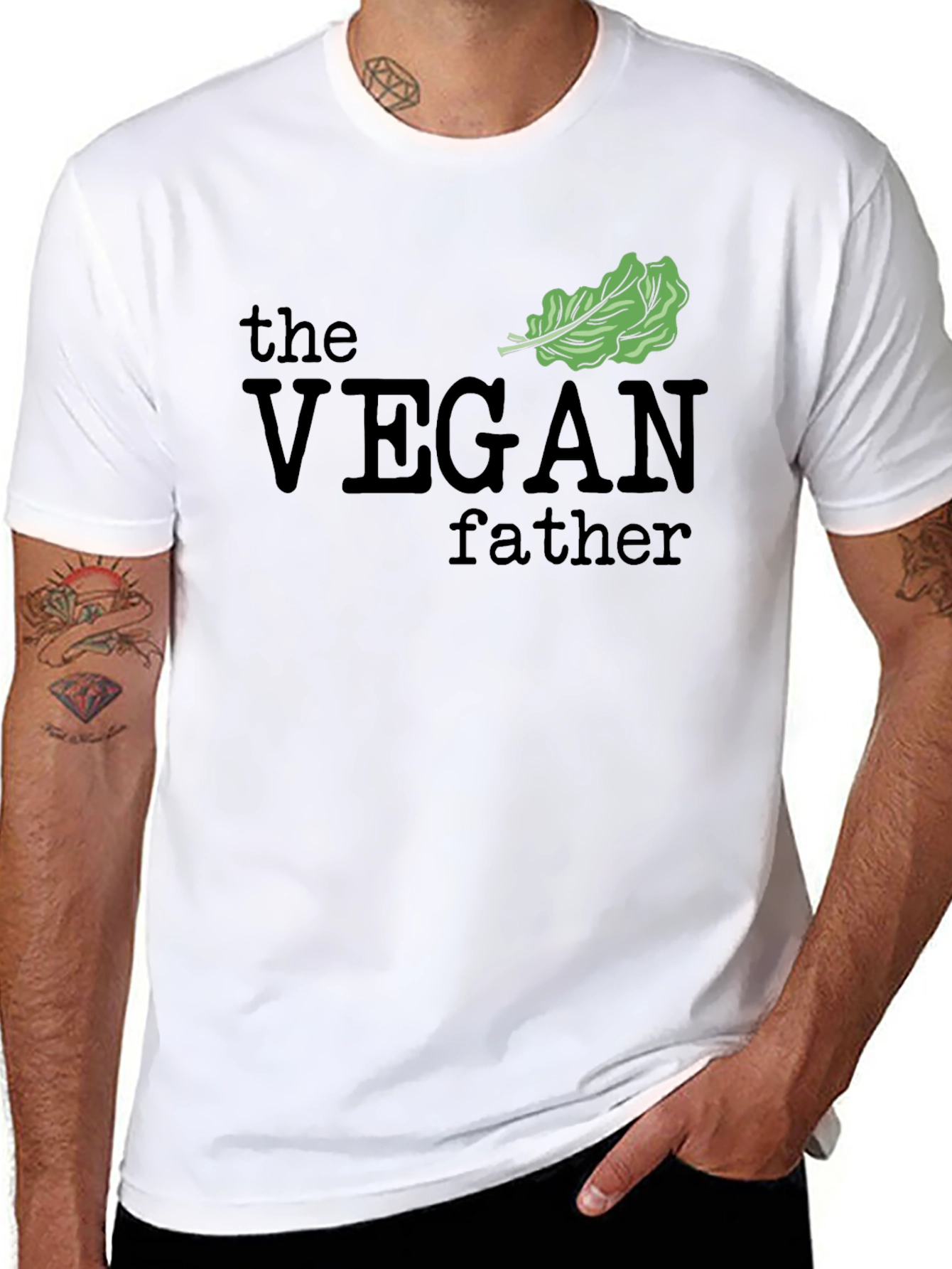 Vegan Father Graphic Tee