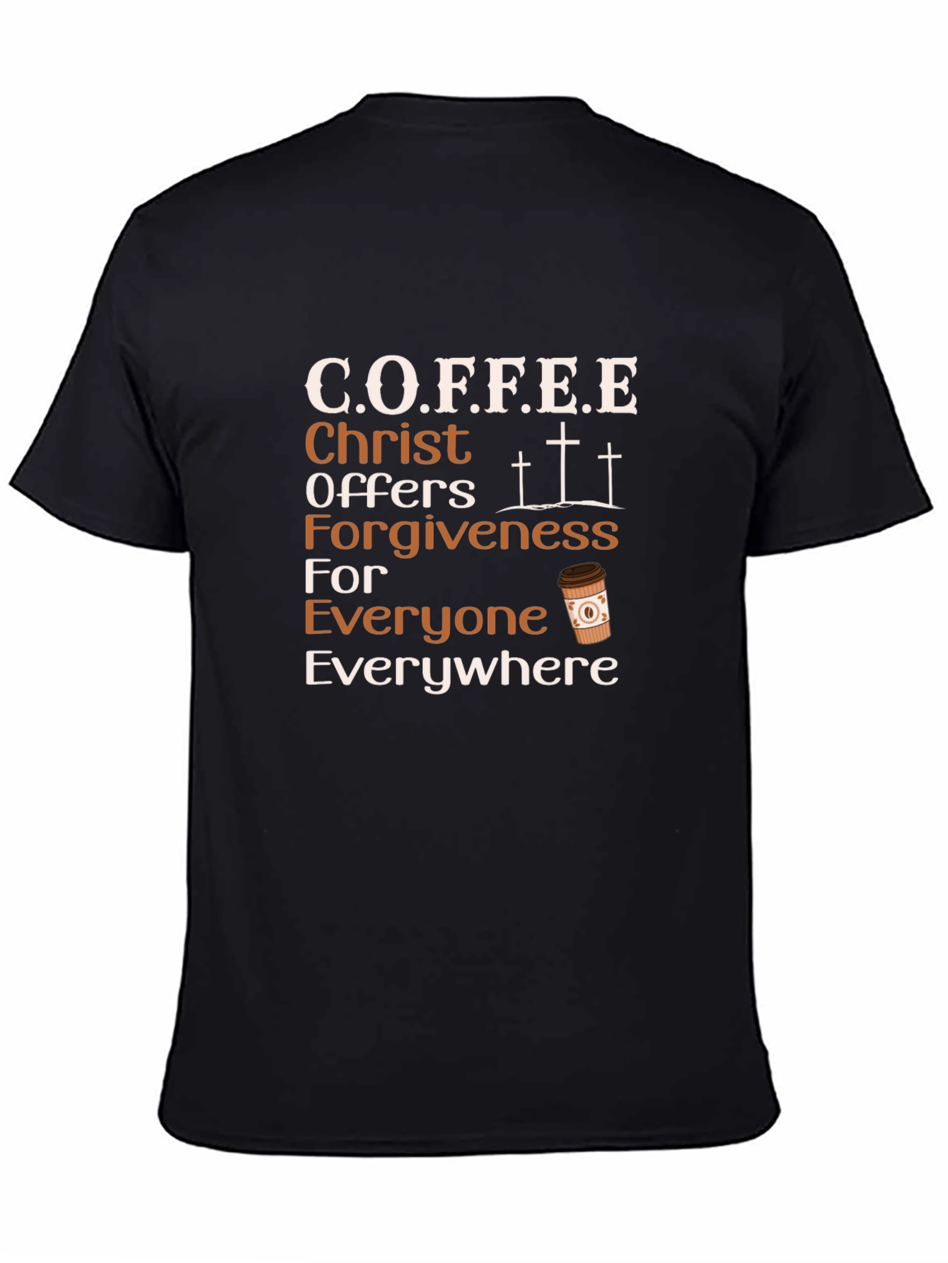 C.O.F.F.E.E. Christian Graphic Tee