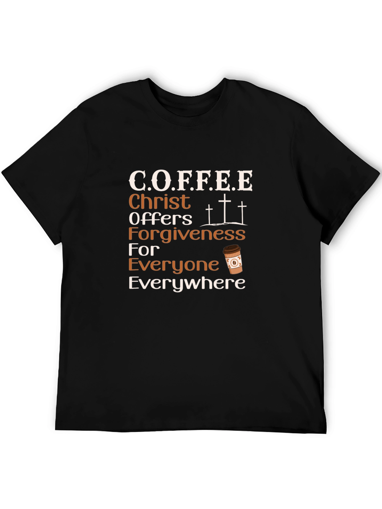 C.O.F.F.E.E. Christian Graphic Tee