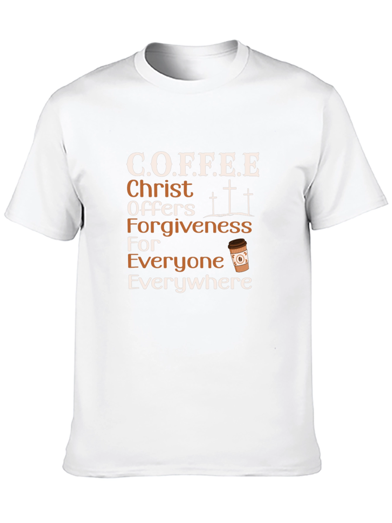 C.O.F.F.E.E. Christian Graphic Tee