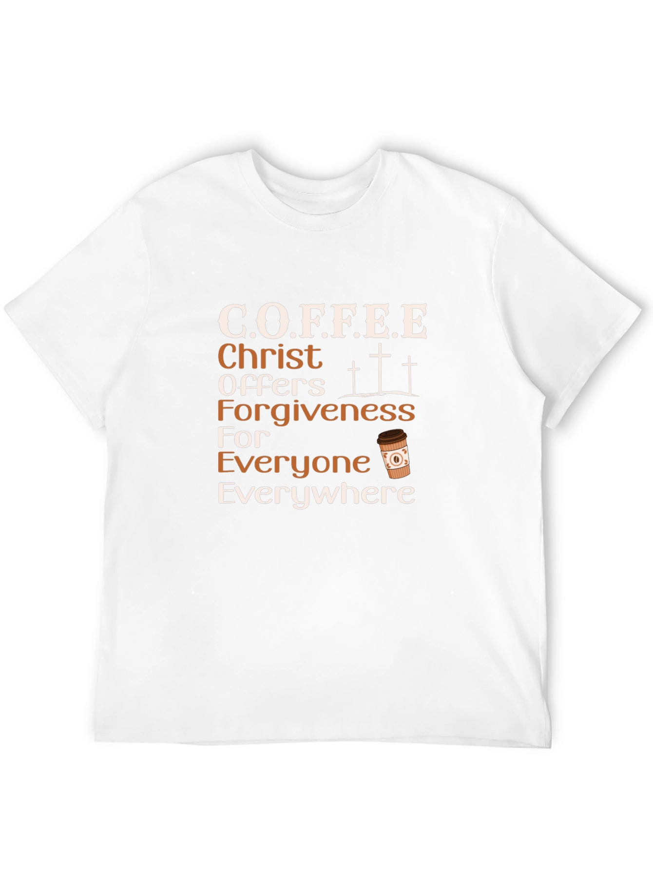 C.O.F.F.E.E. Christian Graphic Tee