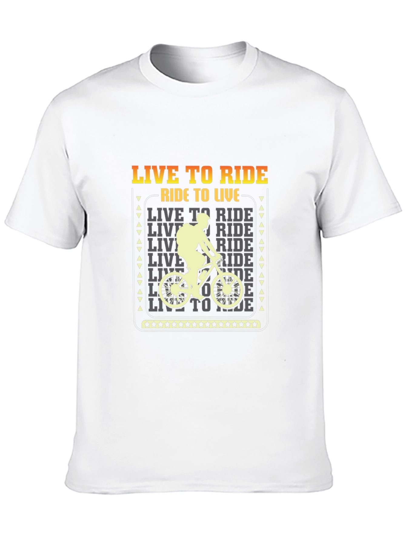 Live to Ride Graphic Tee - Biker T-Shirt