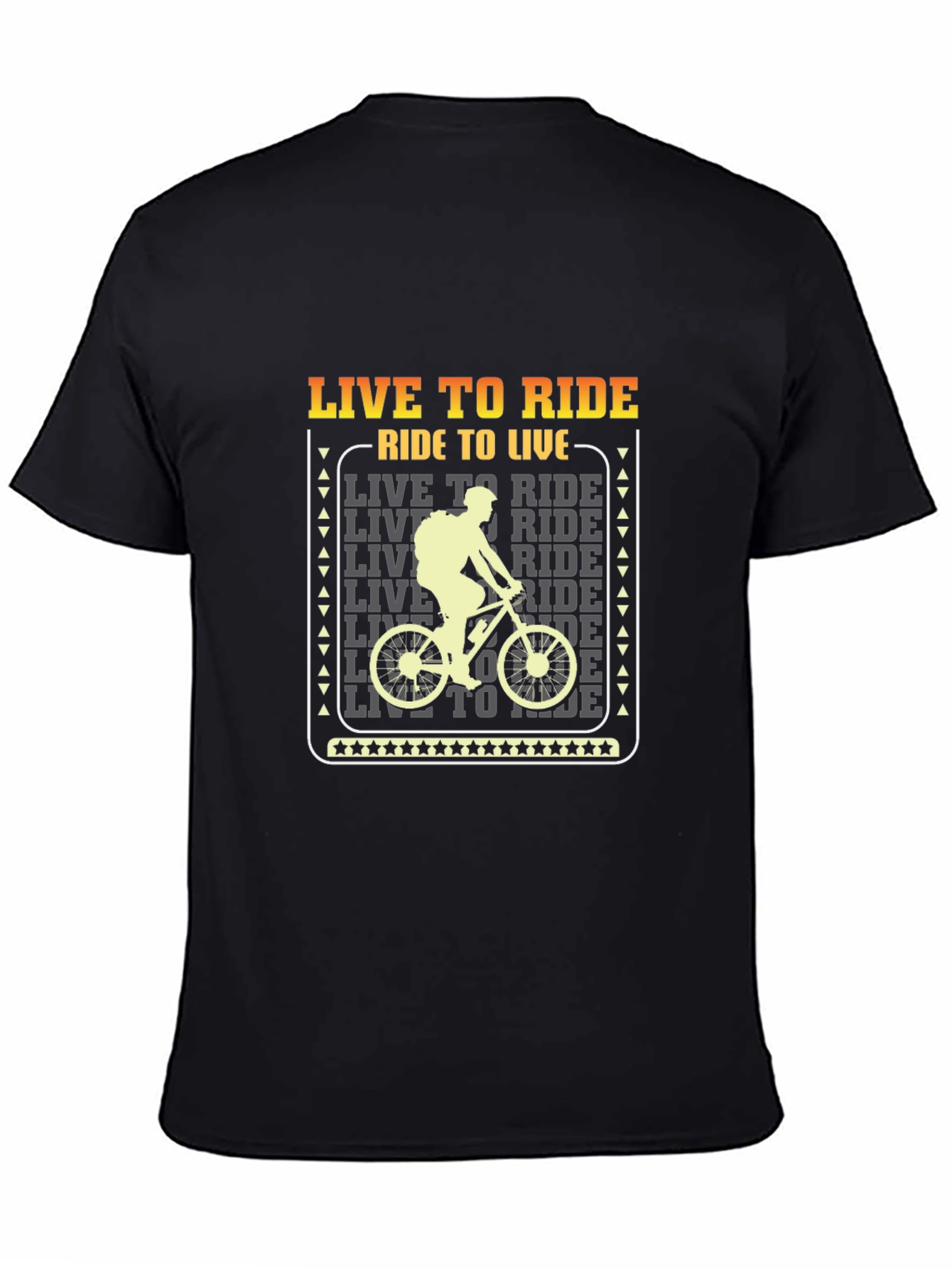 Live to Ride Graphic Tee - Biker T-Shirt