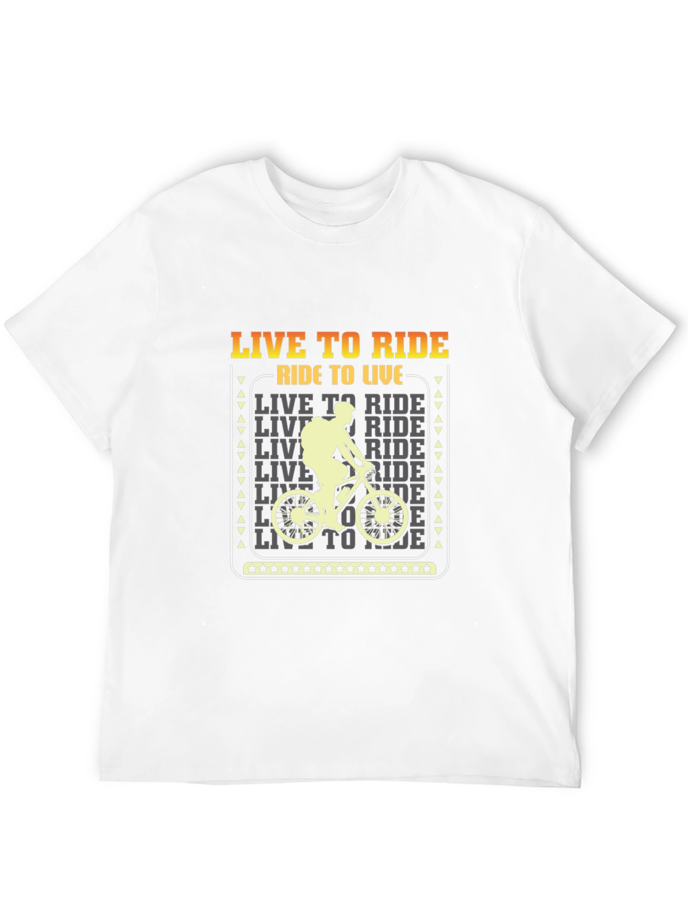 Live to Ride Graphic Tee - Biker T-Shirt