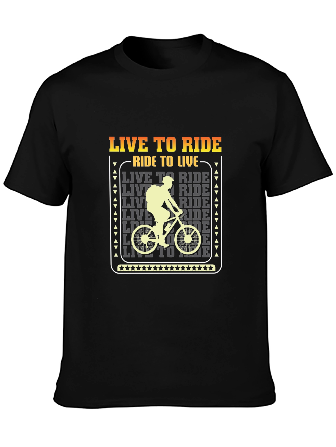 Live to Ride Graphic Tee - Biker T-Shirt