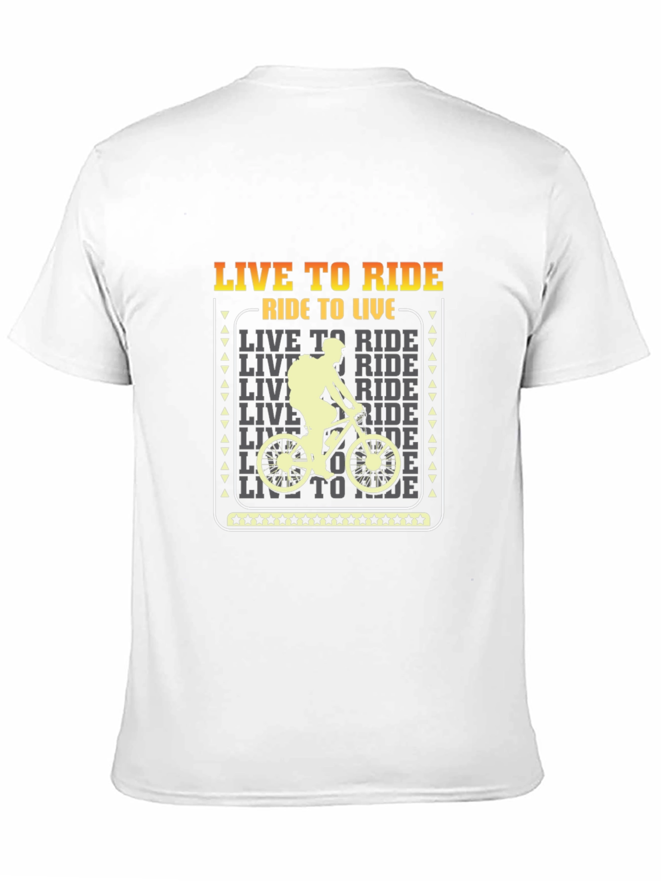 Live to Ride Graphic Tee - Biker T-Shirt