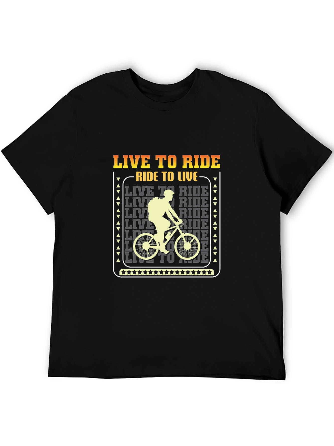 Live to Ride Graphic Tee - Biker T-Shirt