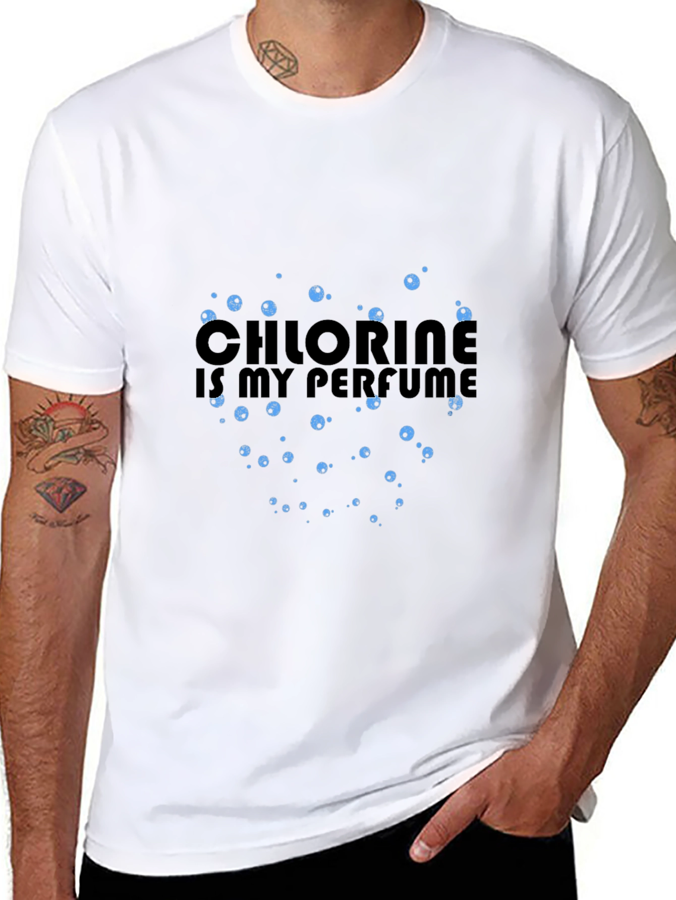 Chlorine is My Perfume Graphic T-Shirt