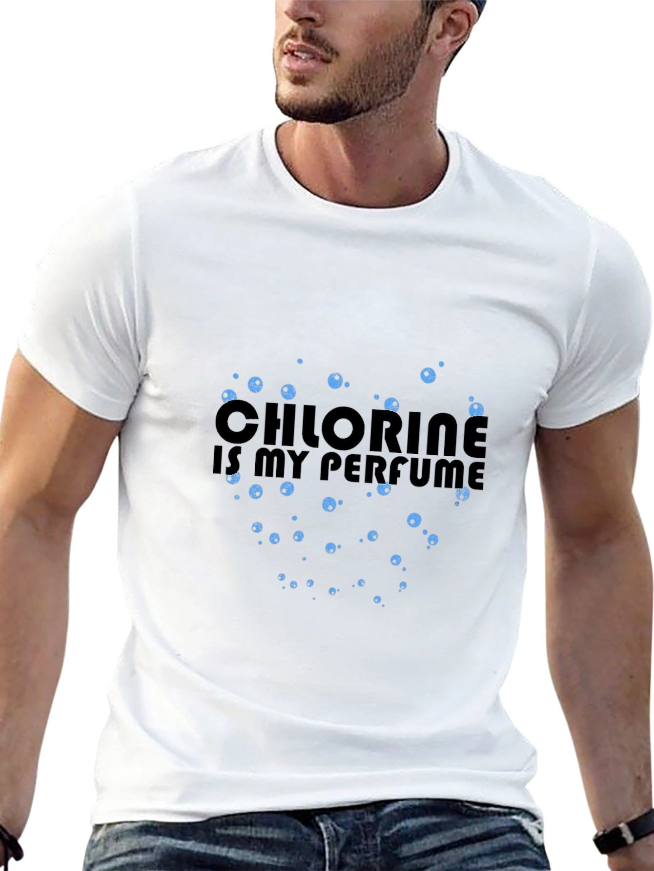 Chlorine is My Perfume Graphic T-Shirt