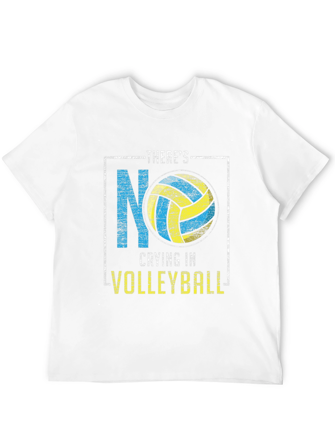 Volleyball T-Shirt: Theres No Crying!