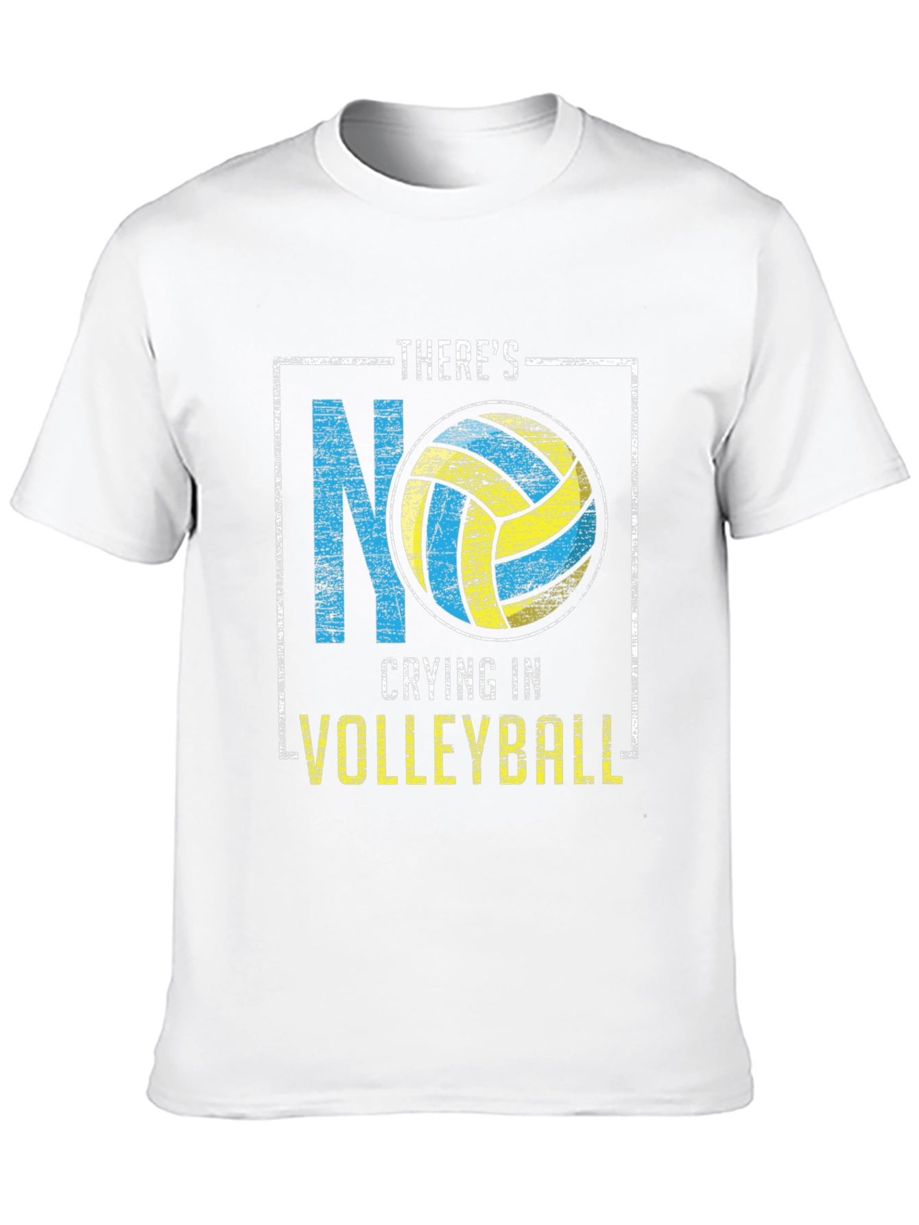 Volleyball T-Shirt: Theres No Crying!