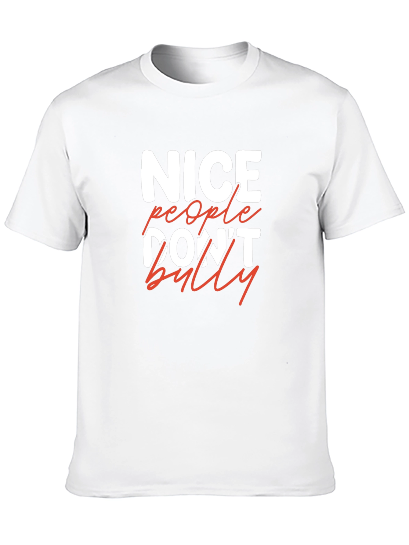 Nice People Dont Bully Graphic Tee