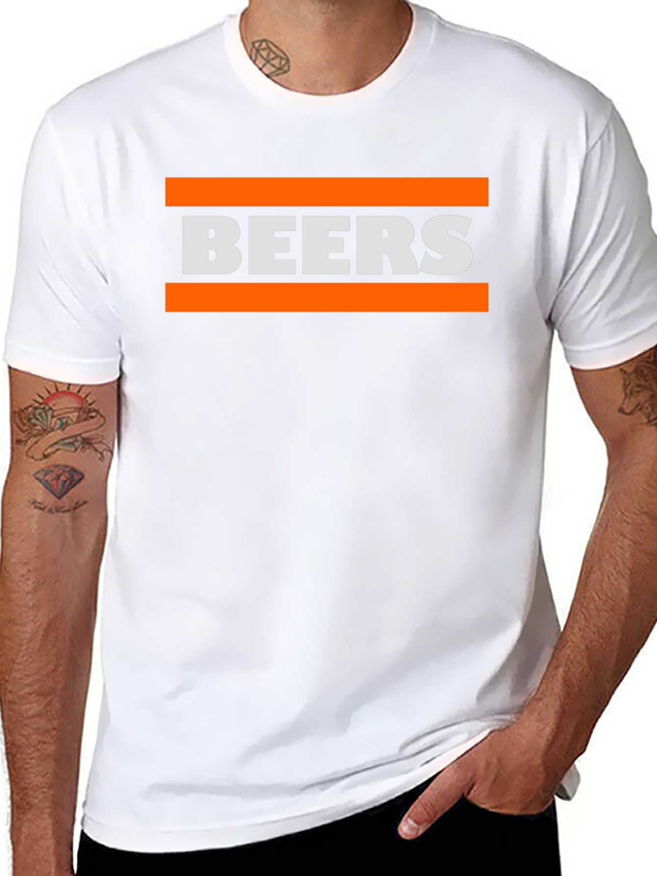 Beers Graphic T-Shirt - Black