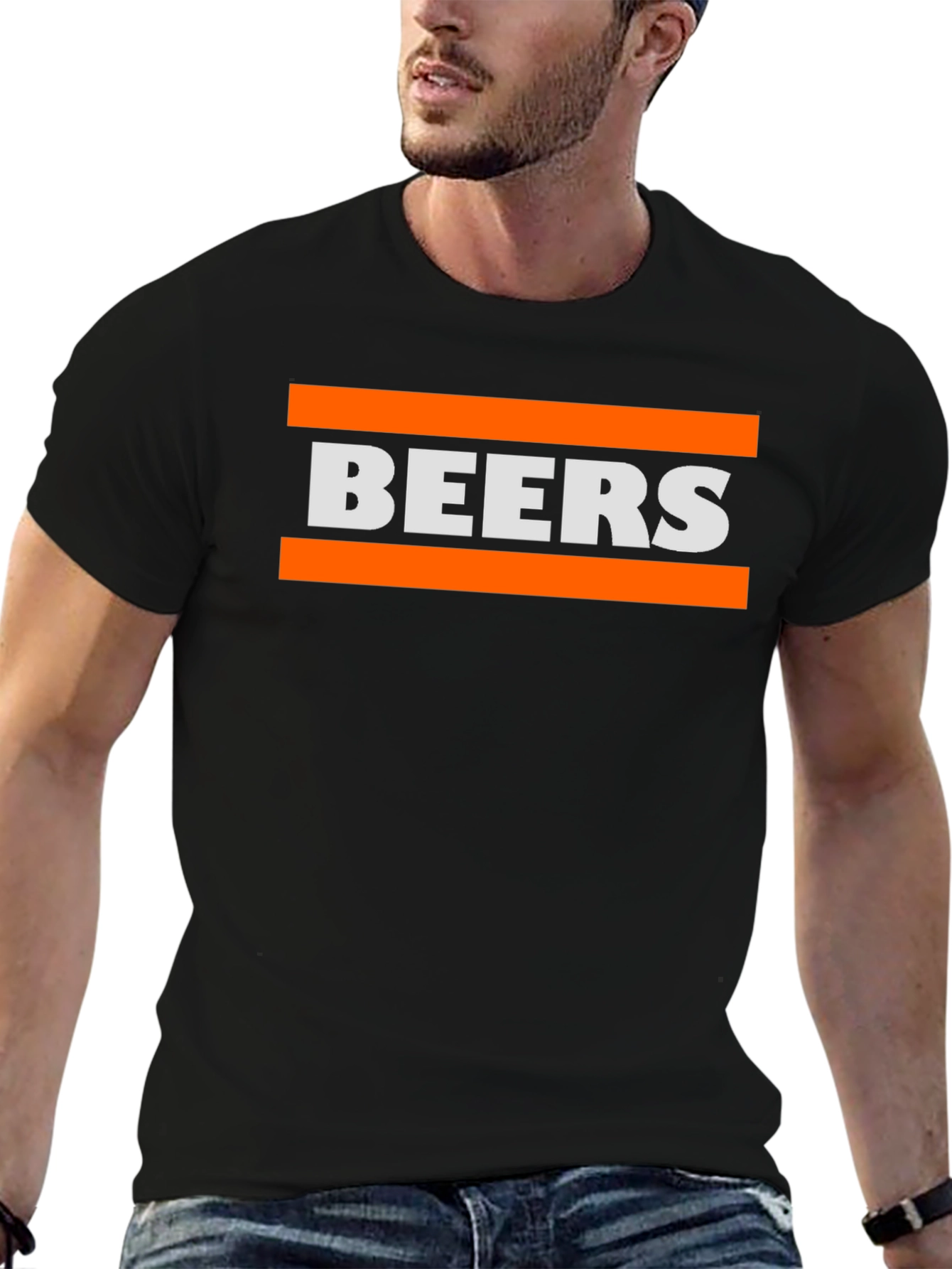 Beers Graphic T-Shirt - Black