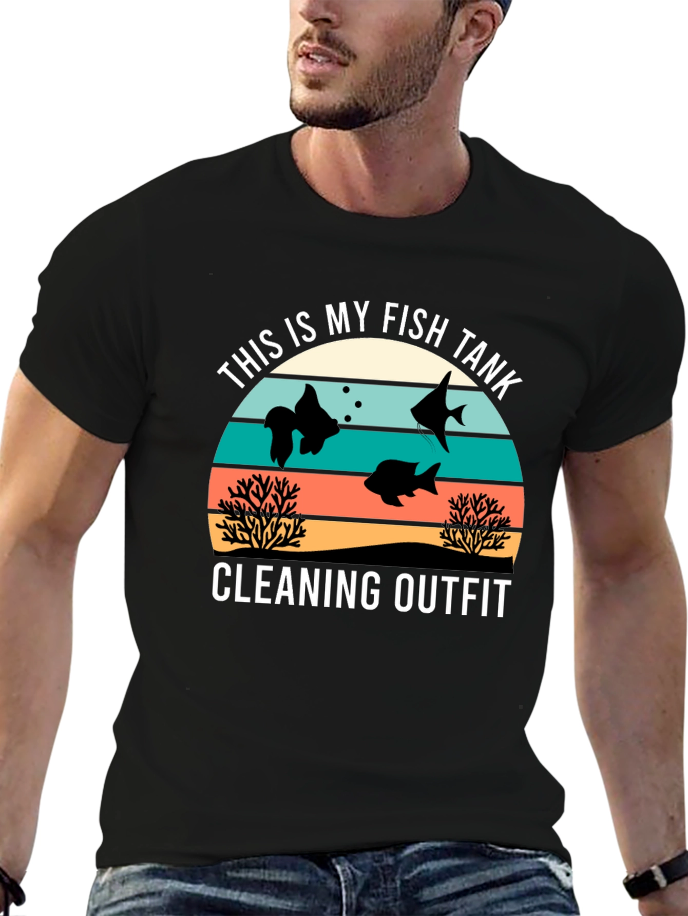 Fish Tank Cleaning Outfit T-Shirt