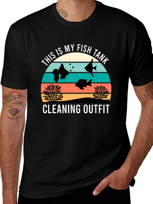 Fish Tank Cleaning Outfit T-Shirt