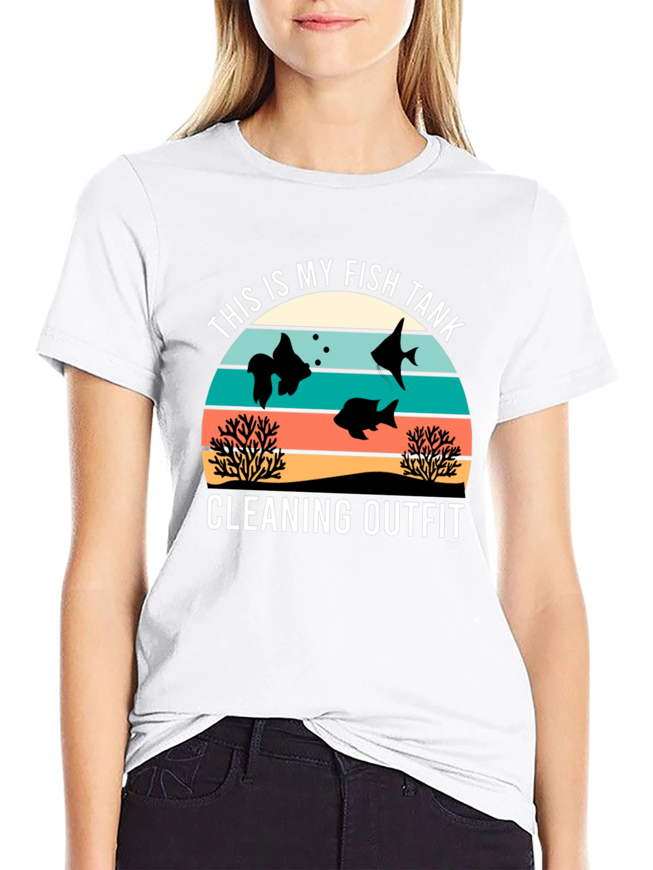 Fish Tank Cleaning Outfit T-Shirt