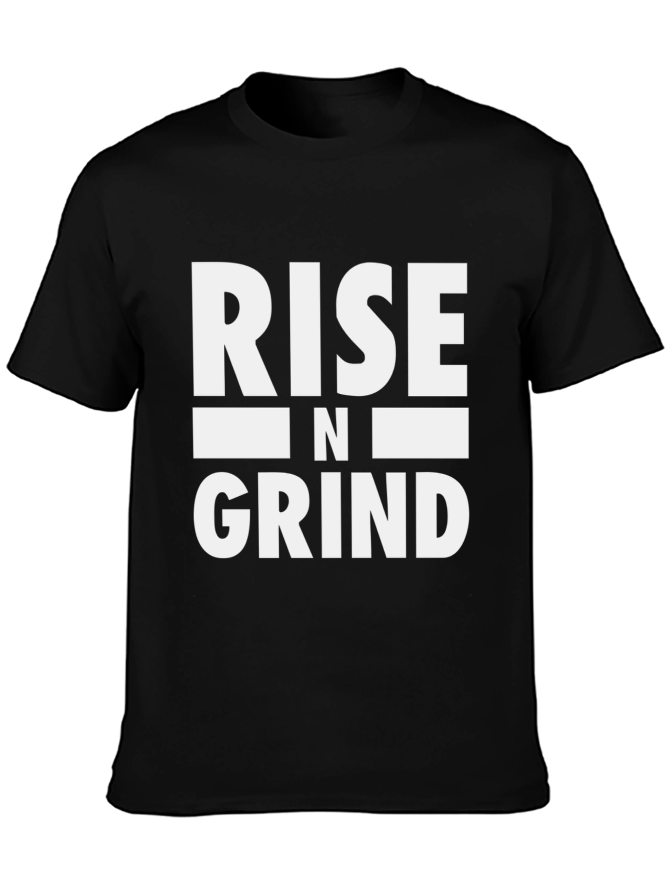Rise N Grind Black Graphic Tee