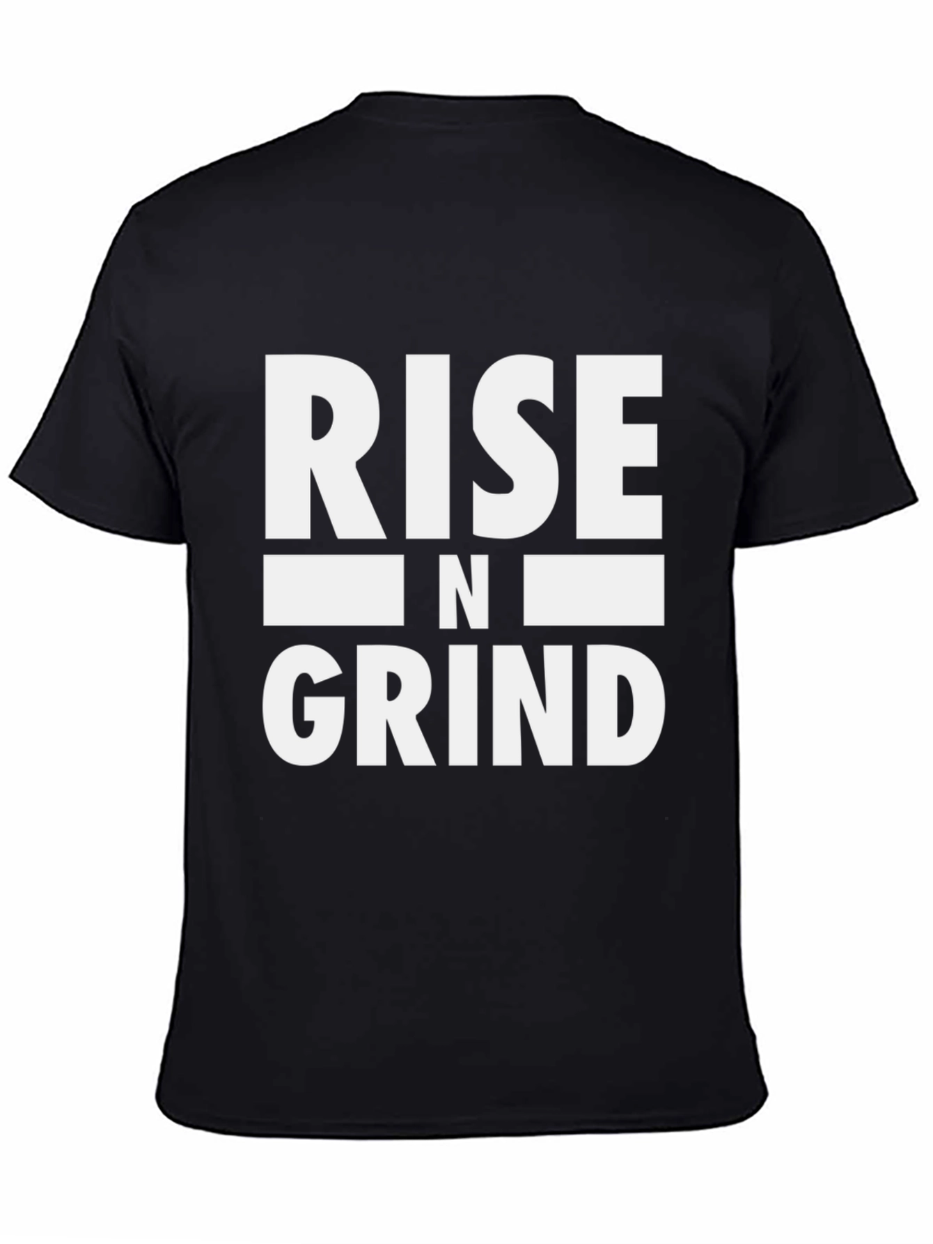 Rise N Grind Black Graphic Tee