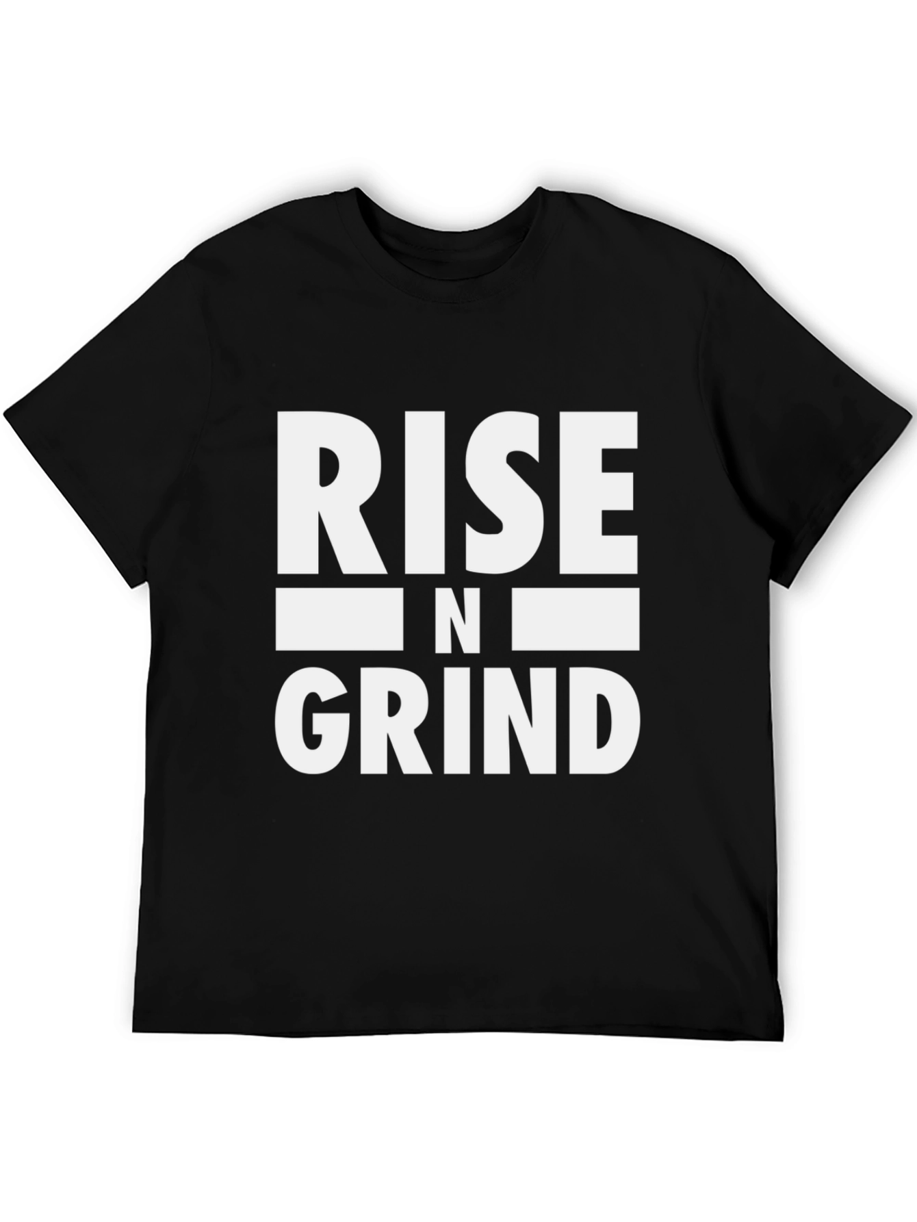 Rise N Grind Black Graphic Tee