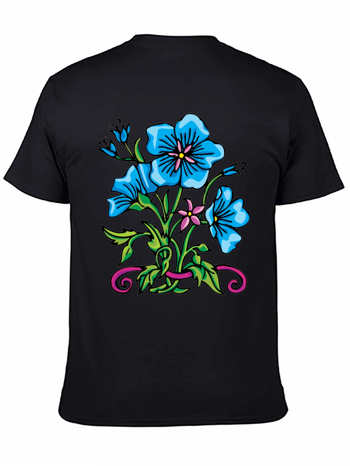 Floral Graphic Print Tee