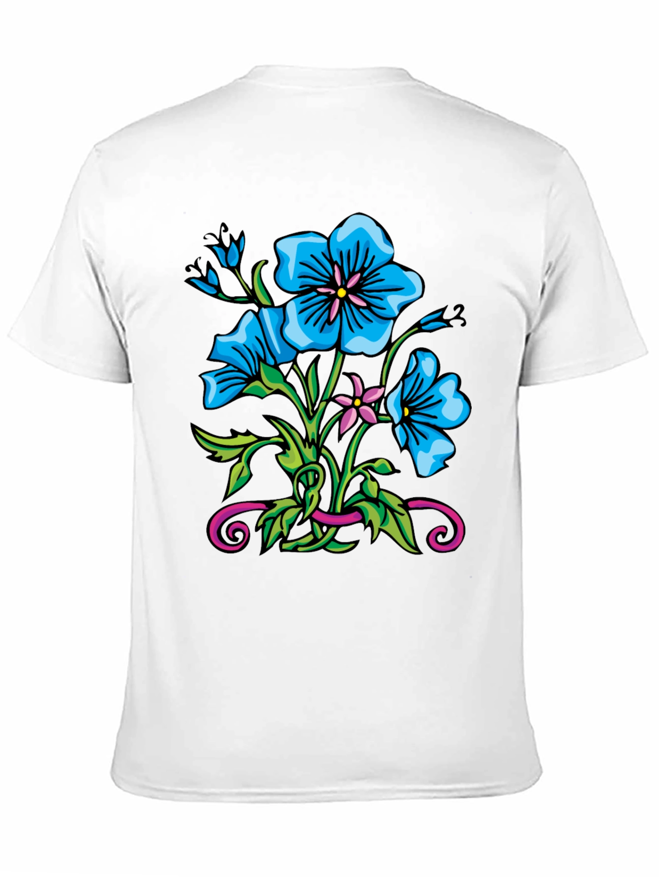 Floral Graphic Print Tee