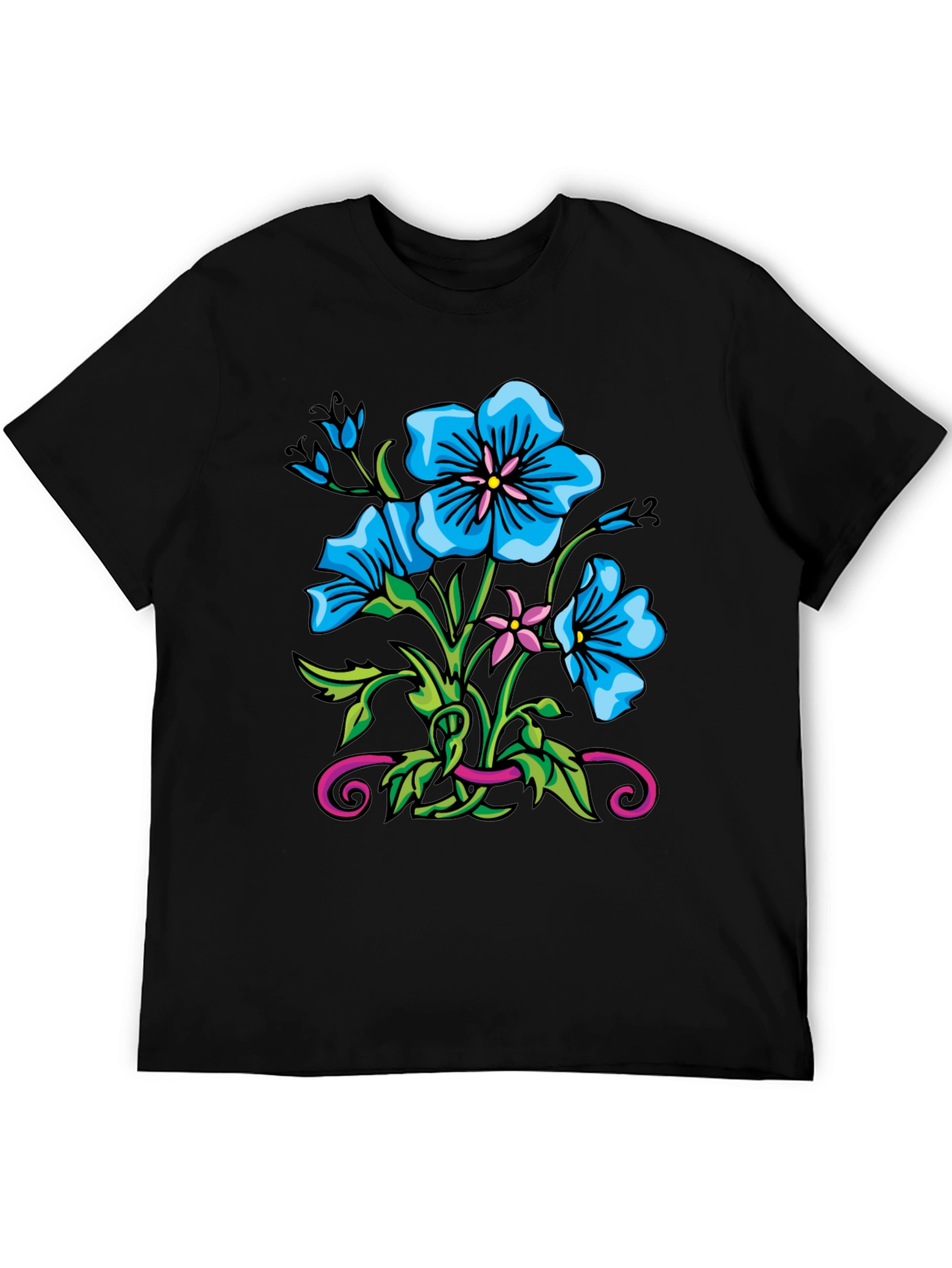 Floral Graphic Print Tee