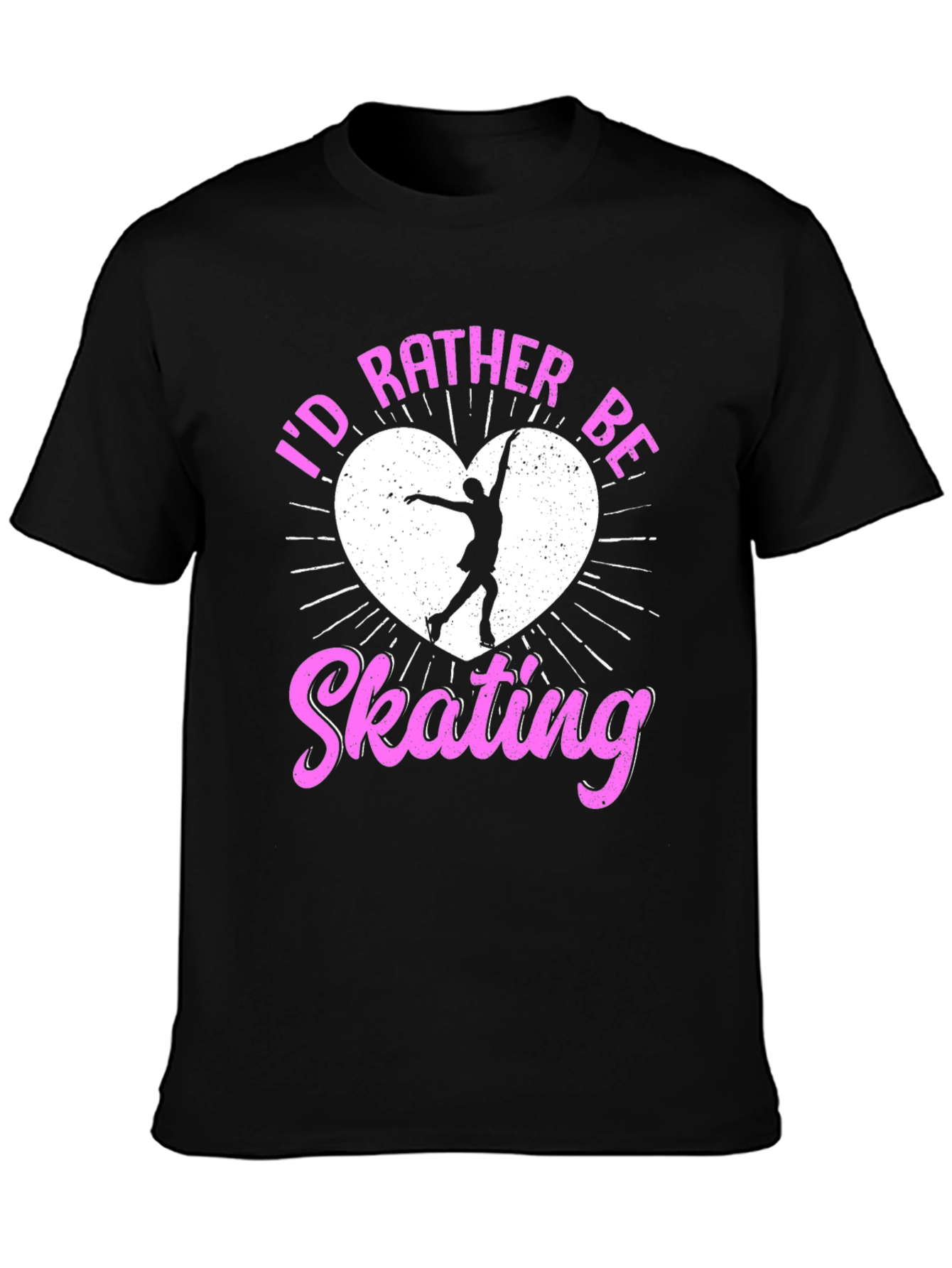 Id Rather Be Skating Graphic Tee