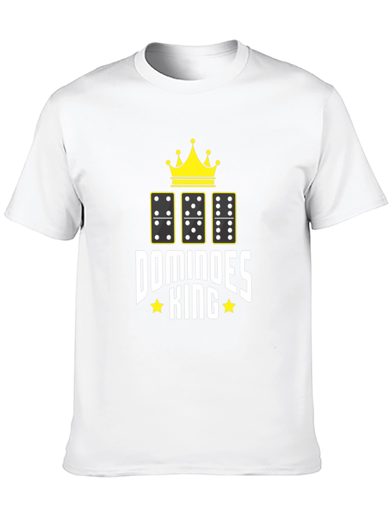 Dominoes King Graphic Tee - Black T-Shirt