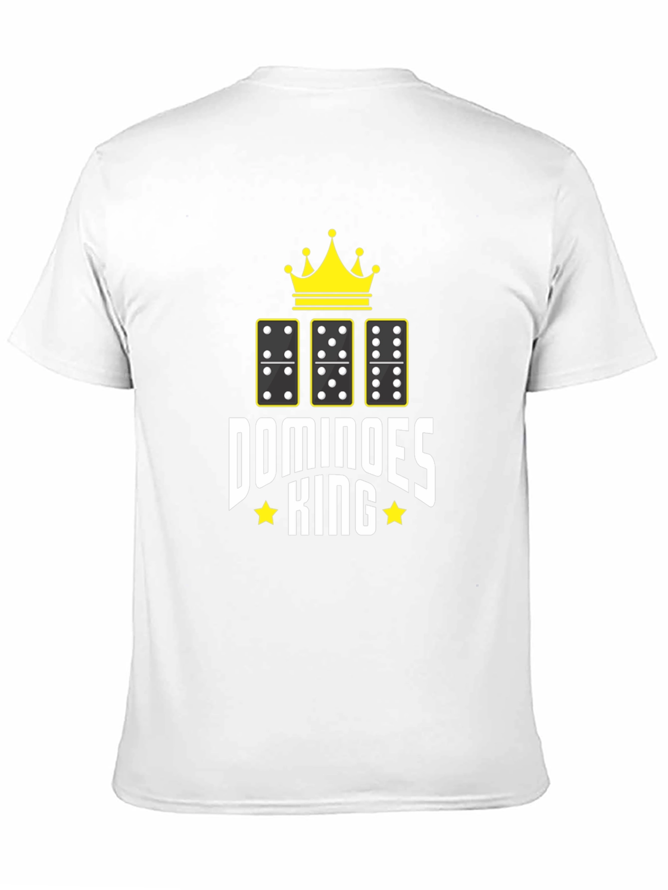 Dominoes King Graphic Tee - Black T-Shirt