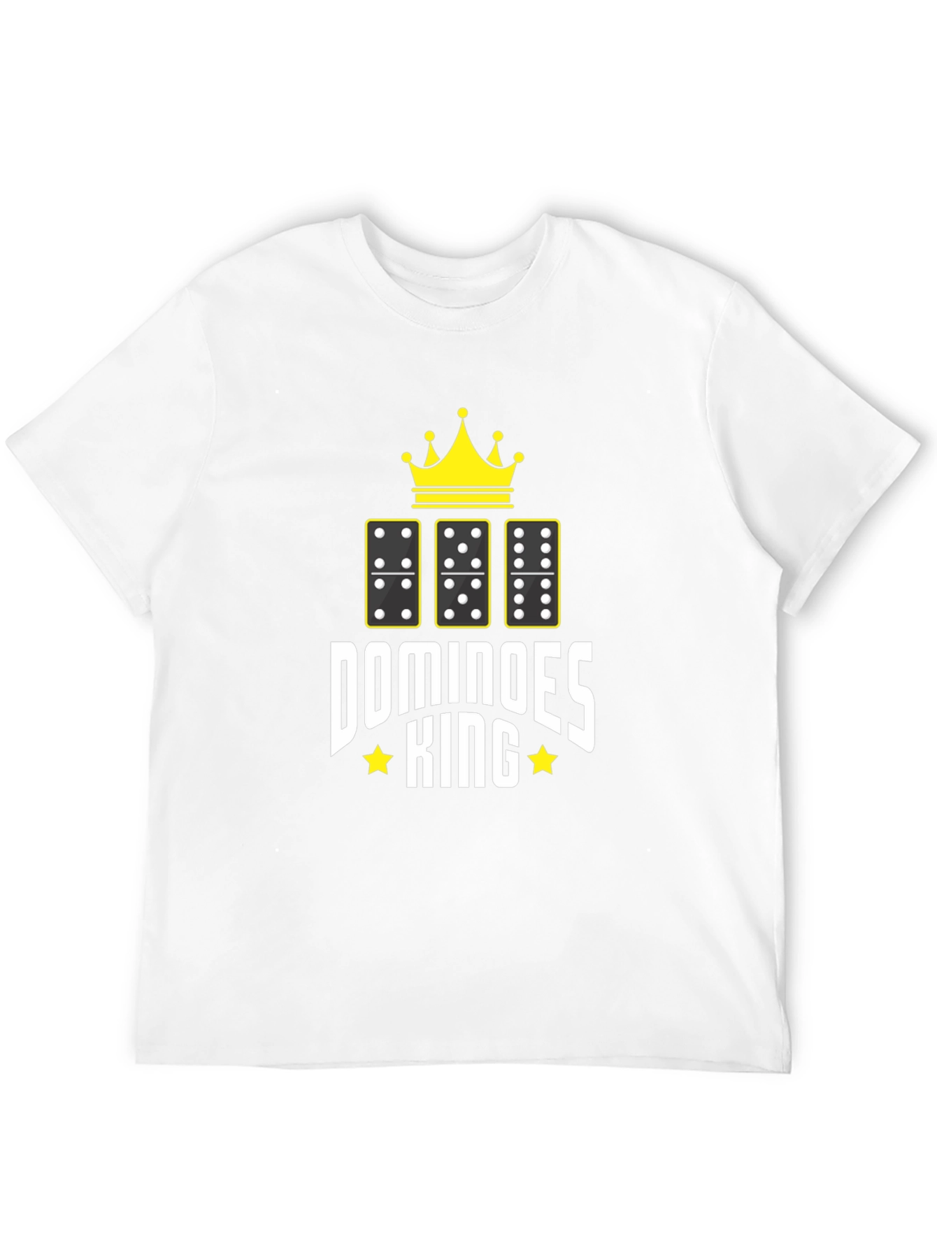 Dominoes King Graphic Tee - Black T-Shirt